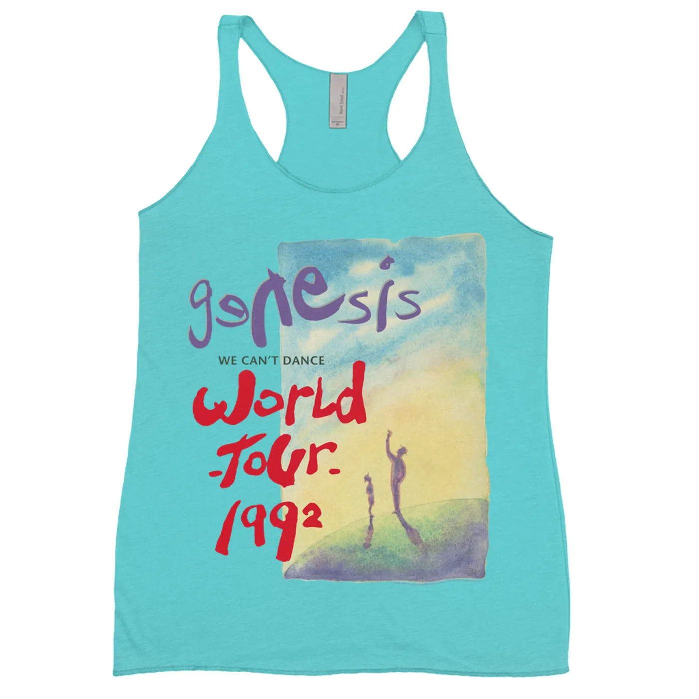 Genesis Ladies' Tank Top | We Can't Dance Album World Tour 1992 Genesis Shirt
