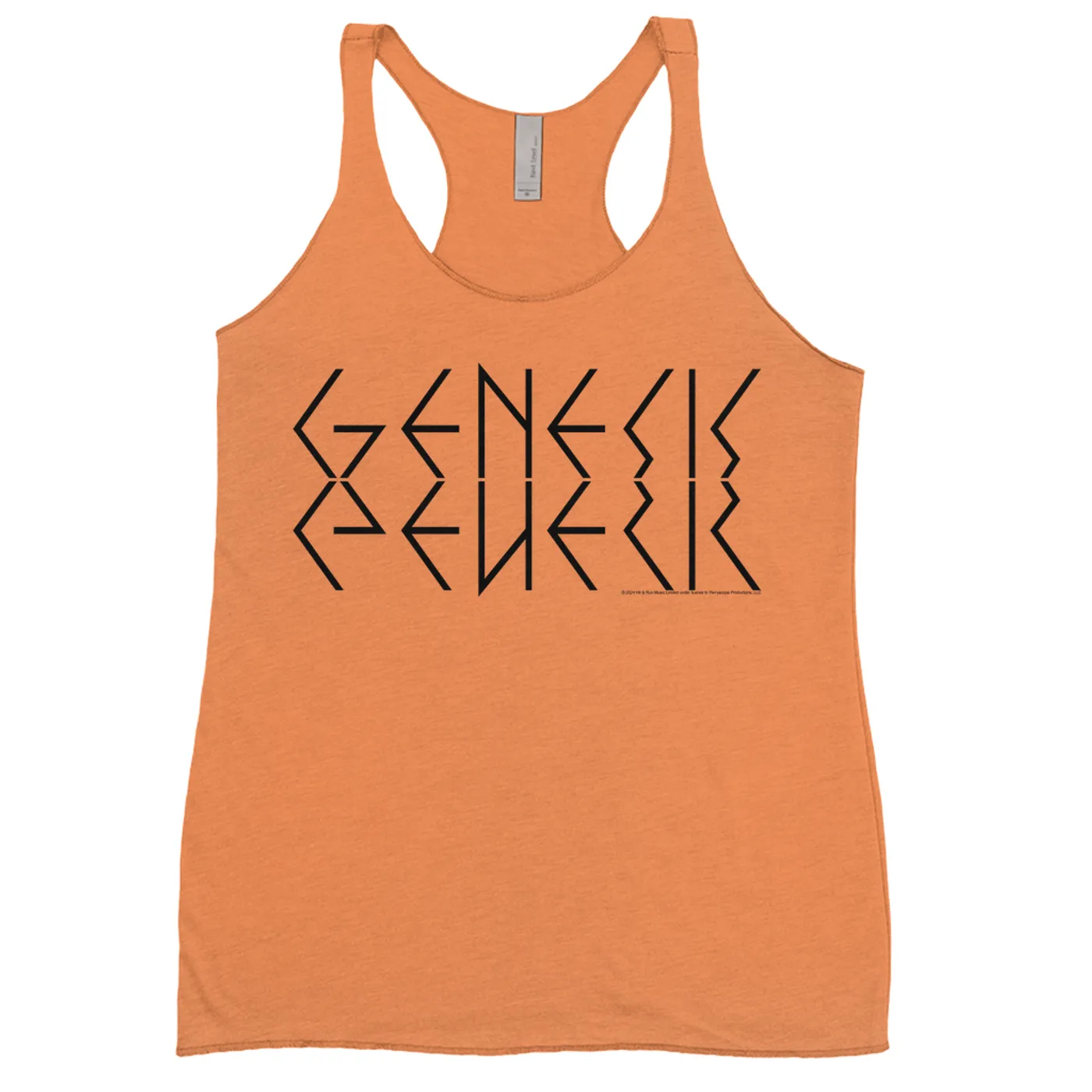 Genesis Ladies' Tank Top | Retro Mirrored Logo Genesis Shirt