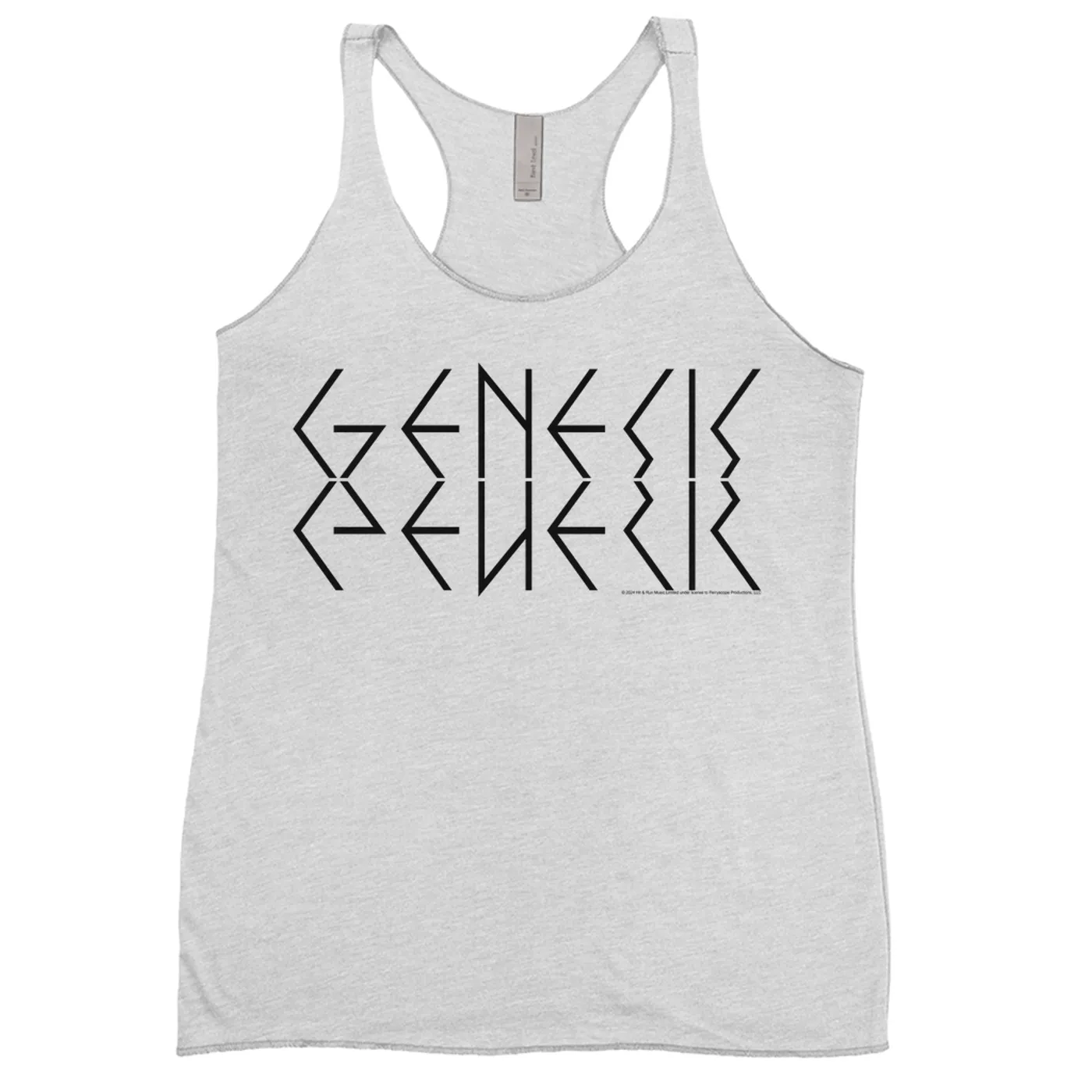 Genesis Ladies' Tank Top | Retro Mirrored Logo Genesis Shirt