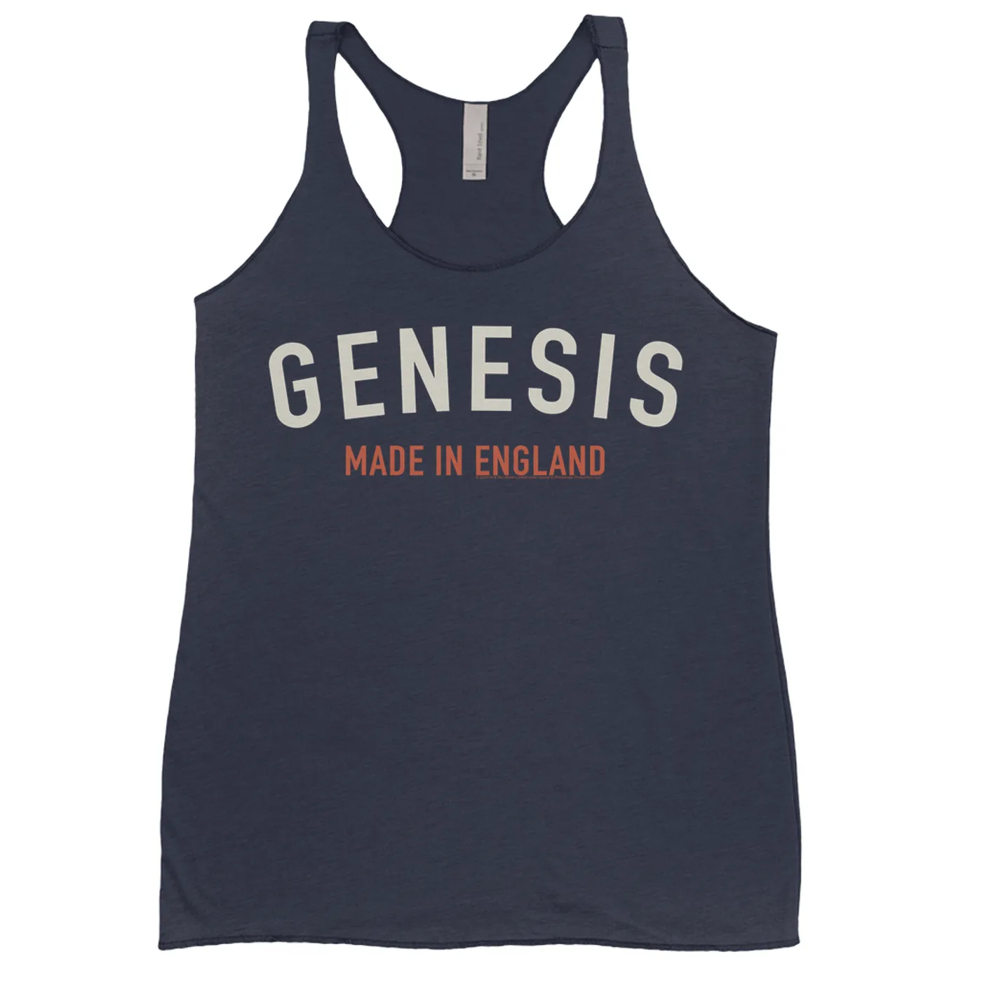 Genesis Ladies' Tank Top | Made In England Genesis Shirt
