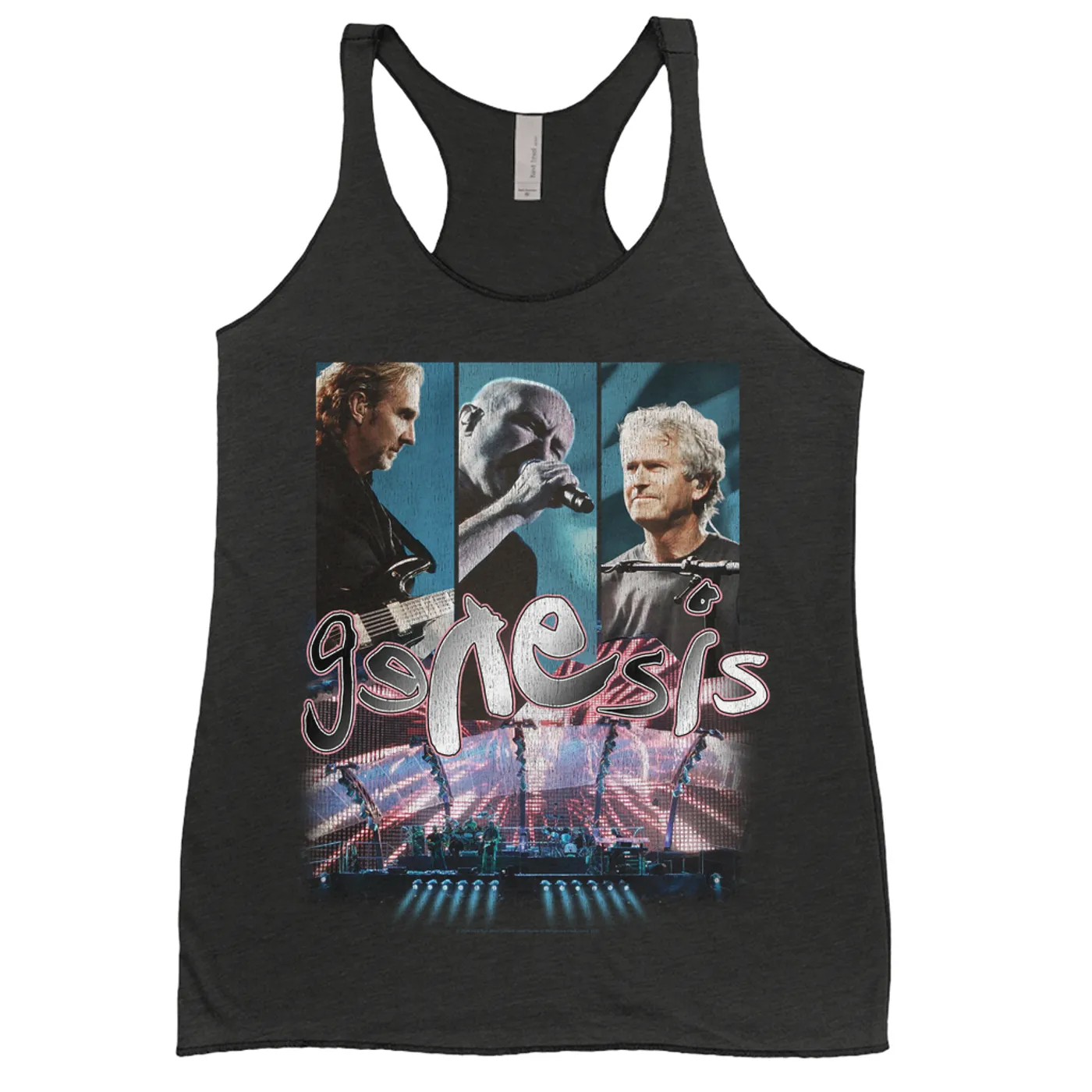 Genesis Ladies' Tank Top | Live On Stage Distressed Genesis Shirt