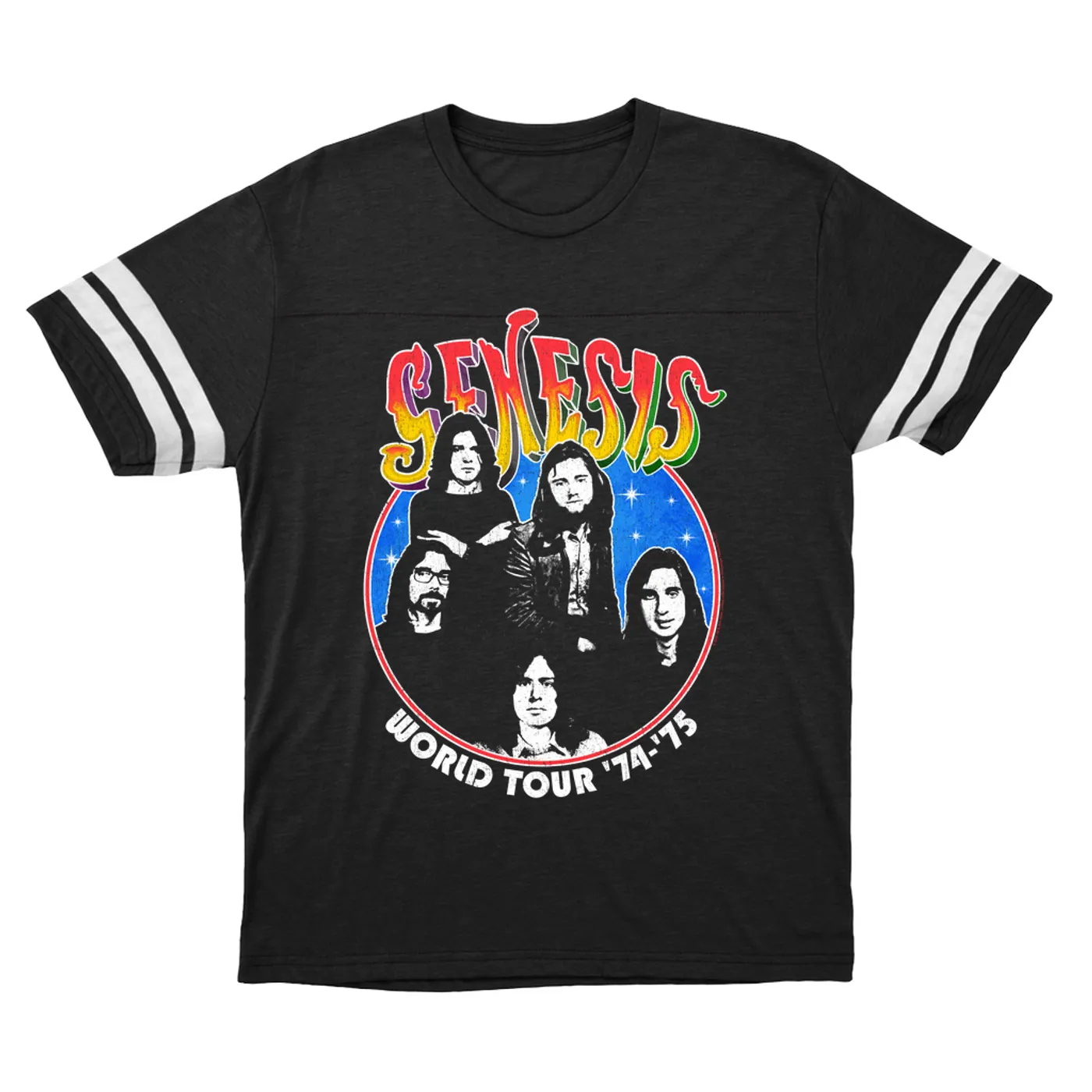 Genesis T-Shirt | World Tour '74-'75 (Merchbar Exclusive) Genesis Football Shirt