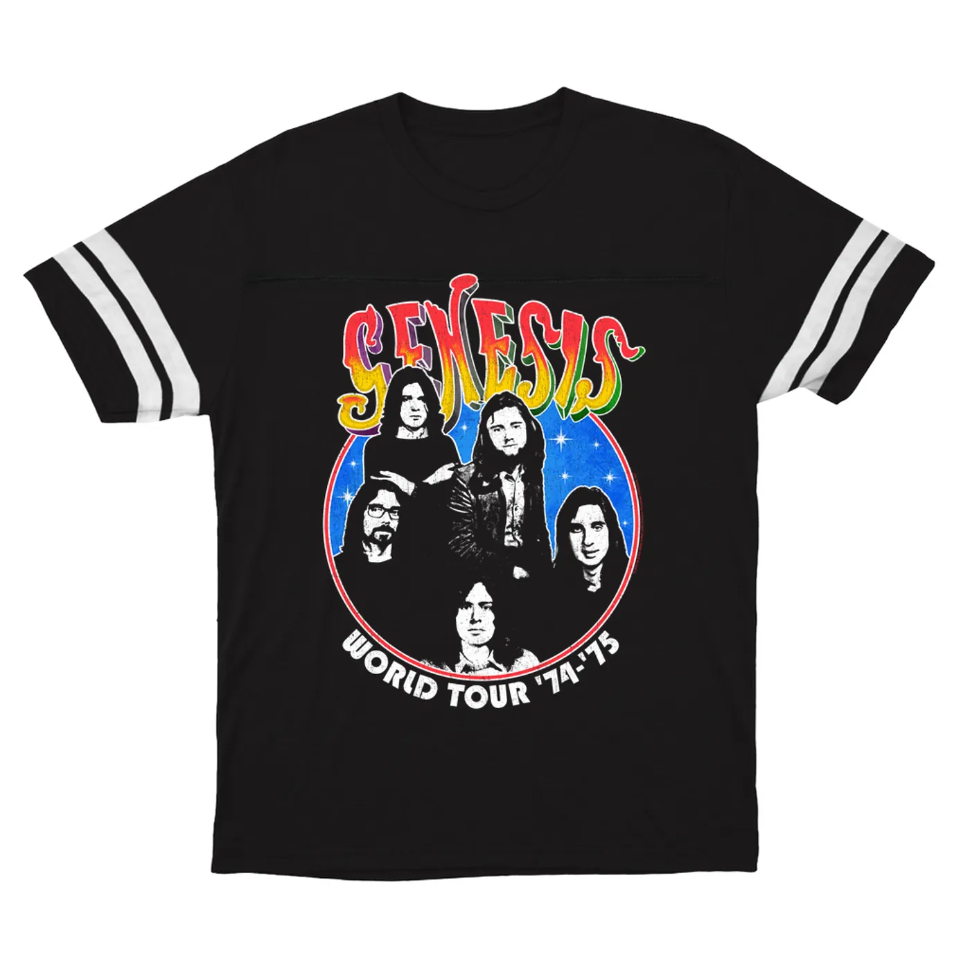 Genesis T-Shirt | World Tour '74-'75 (Merchbar Exclusive) Genesis Football Shirt