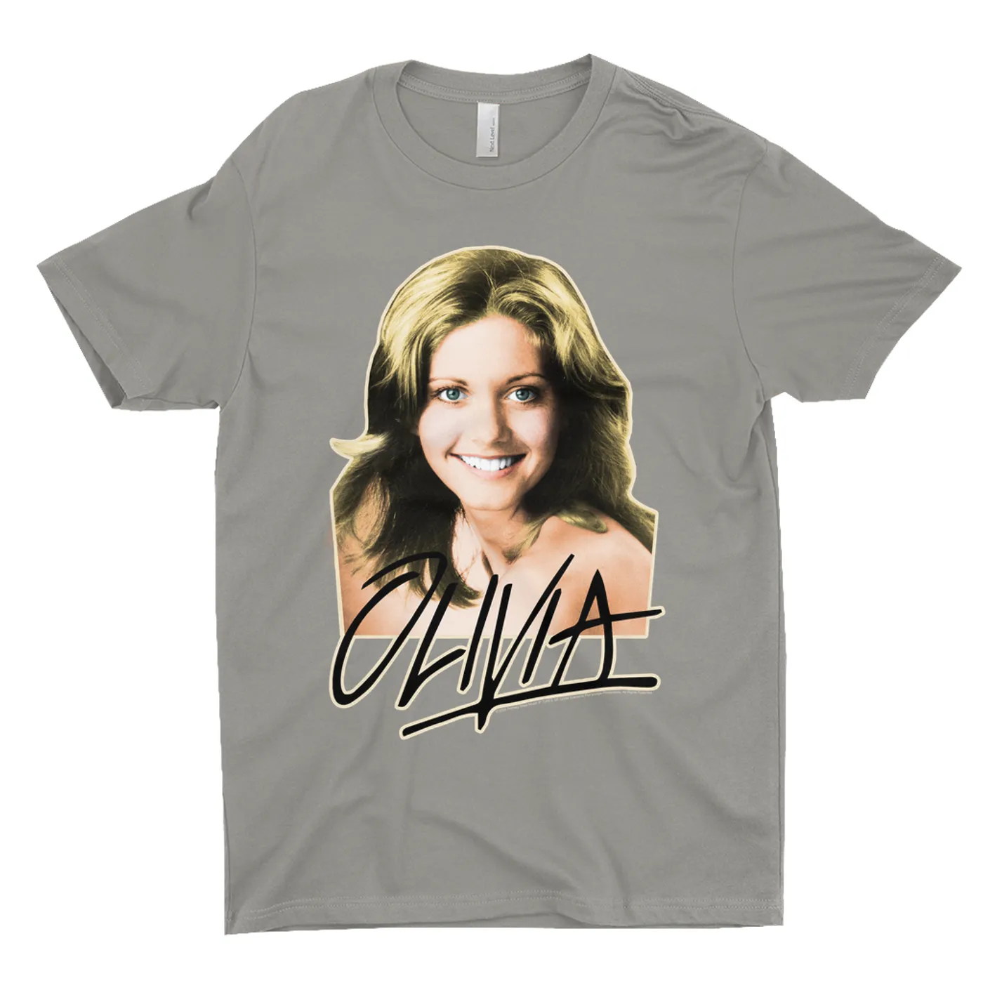 Olivia Newton-John T-Shirt | Logo And Young Image Design Olivia Newton John Shirt