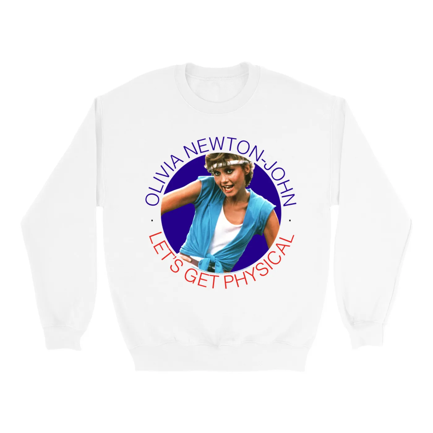 Olivia Newton-John Sweatshirt | Modern Let's Get Physical Olivia Newton John Sweatshirt