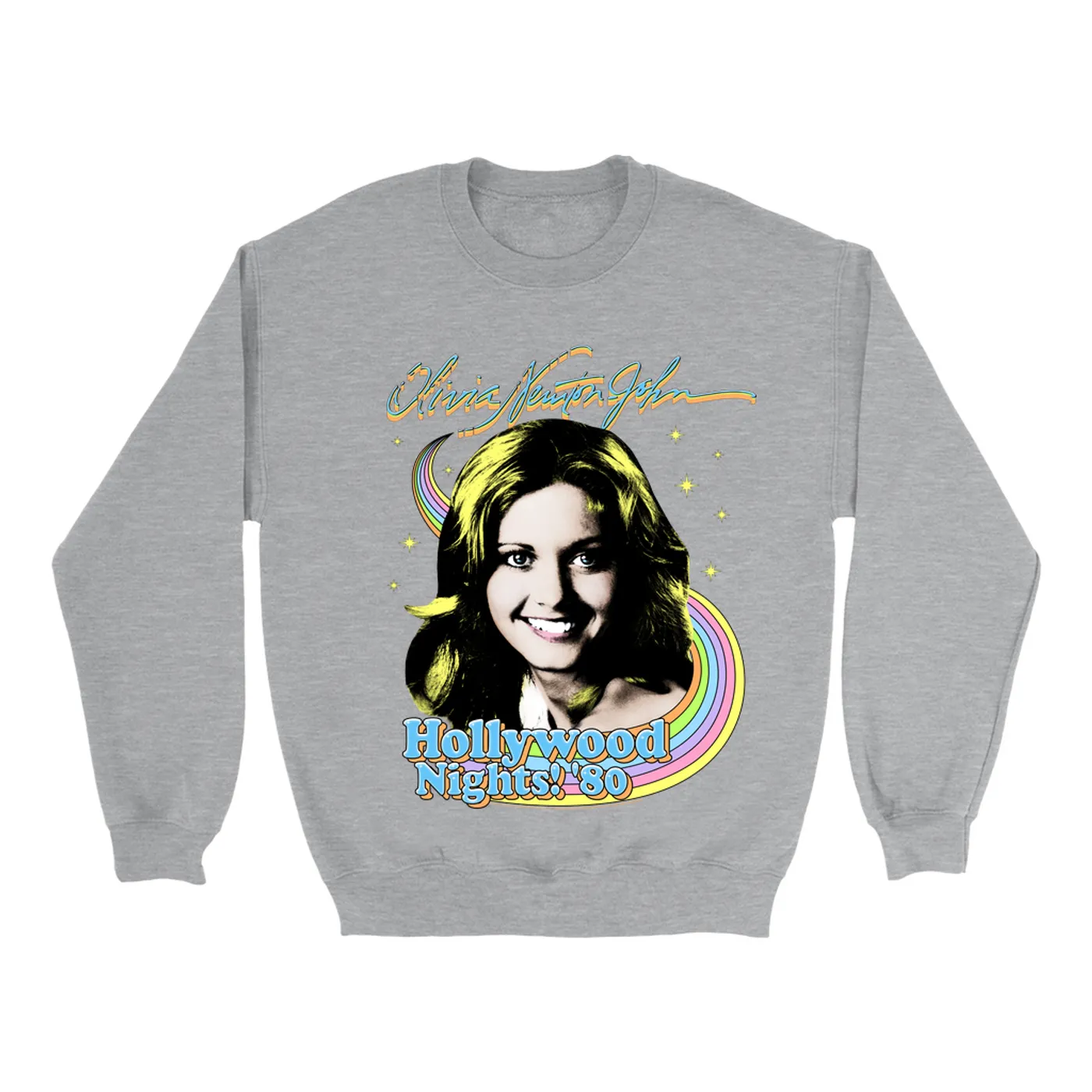 Olivia Newton-John Sweatshirt | Hollywood Nights! 1980 (Merchbar Exclusive) Olivia Newton John Sweatshirt