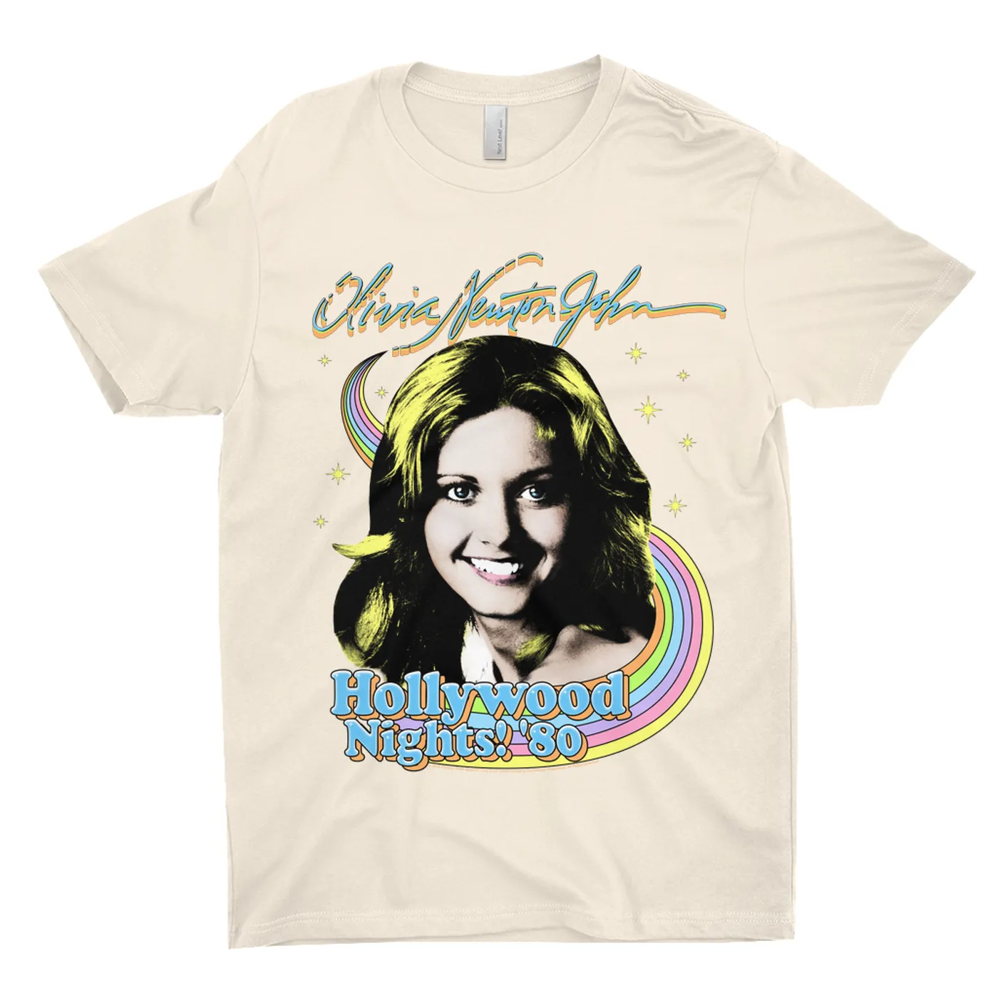 Olivia Newton-John T-Shirt | Hollywood Nights! 1980 (Merchbar Exclusive) Olivia Newton John Shirt