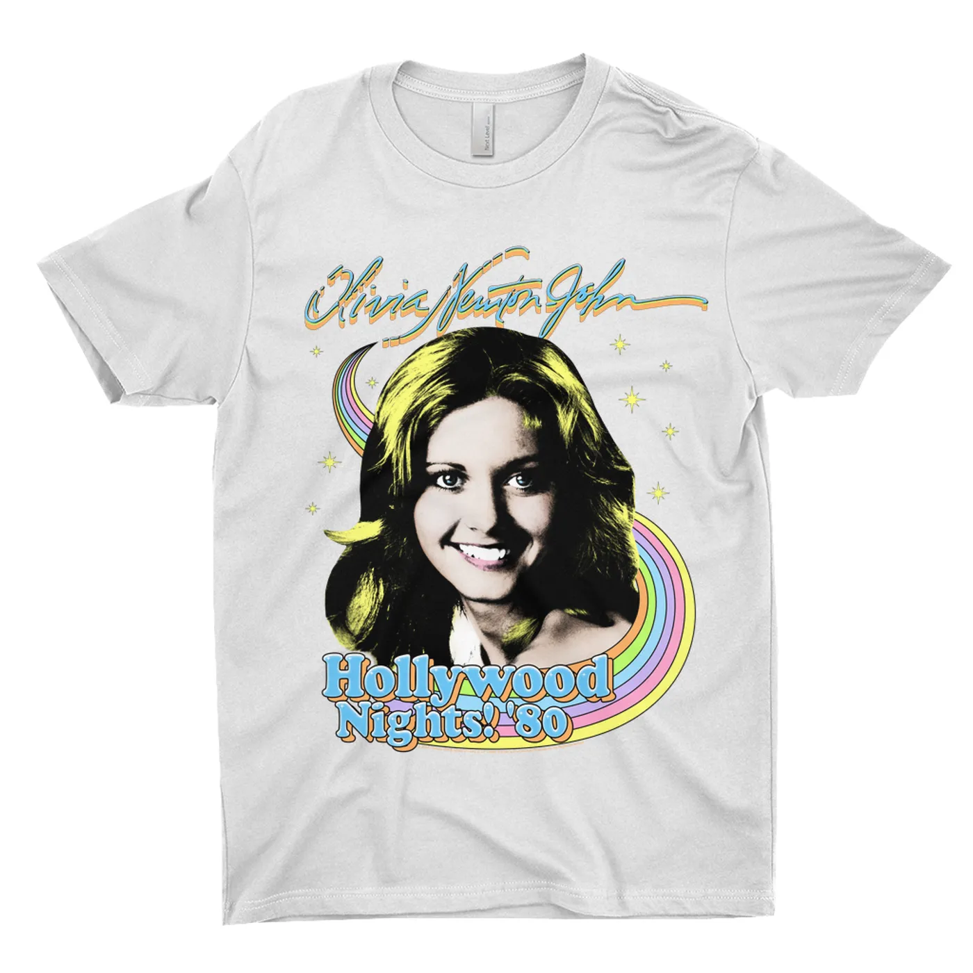 Olivia Newton-John T-Shirt | Hollywood Nights! 1980 (Merchbar Exclusive) Olivia Newton John Shirt