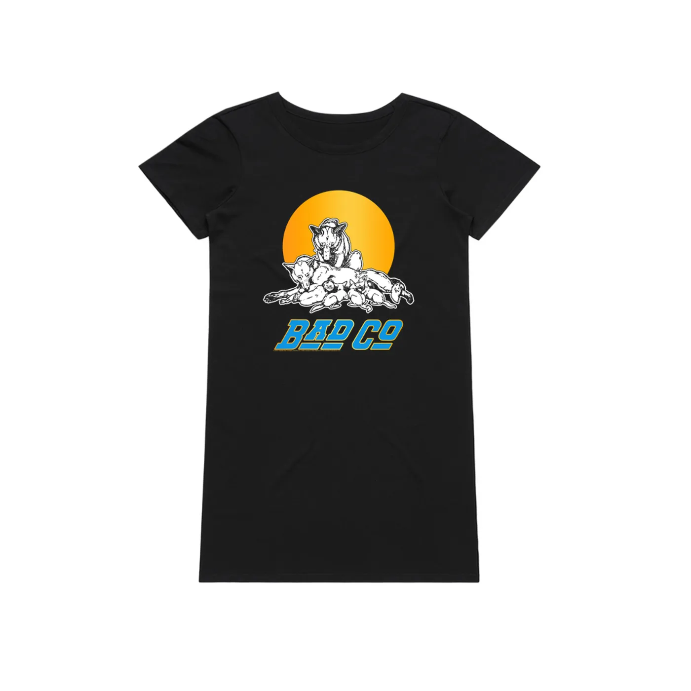Bad Company Dress | Run With The Pack Retro Sun Bad Company T-Shirt Dress
