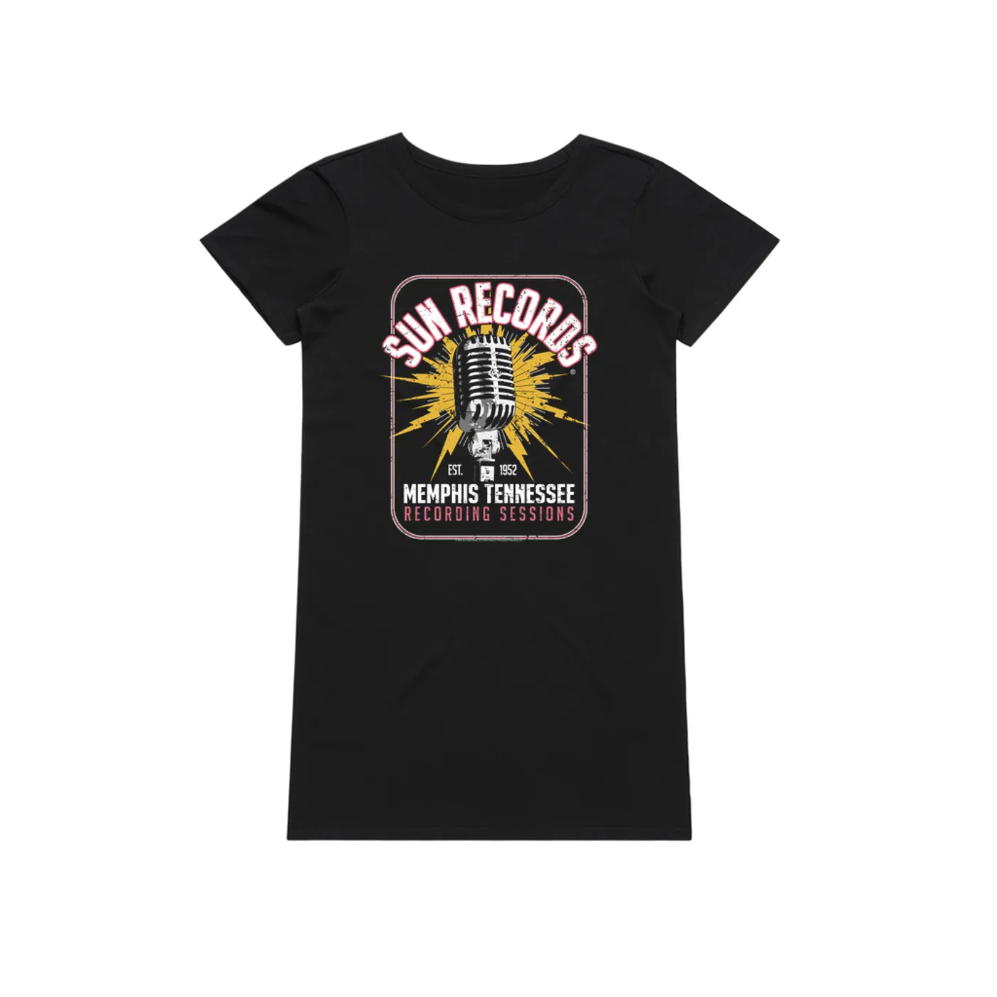 Sun Records Dress | Memphis Tennessee Recording Sessions Sun Records T-Shirt Dress