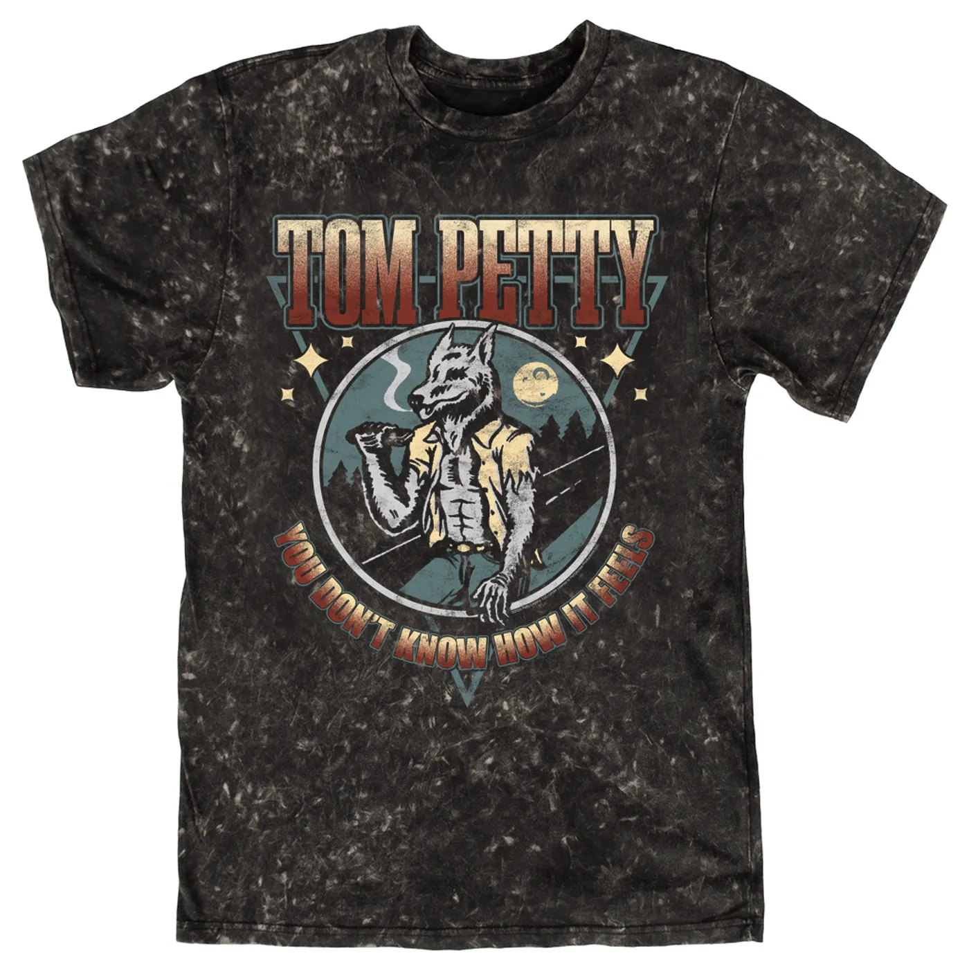 Tom Petty and the Heartbreakers T-shirt | You Dont Know How It Feels Design Tom Petty Mineral Wash Shirt
