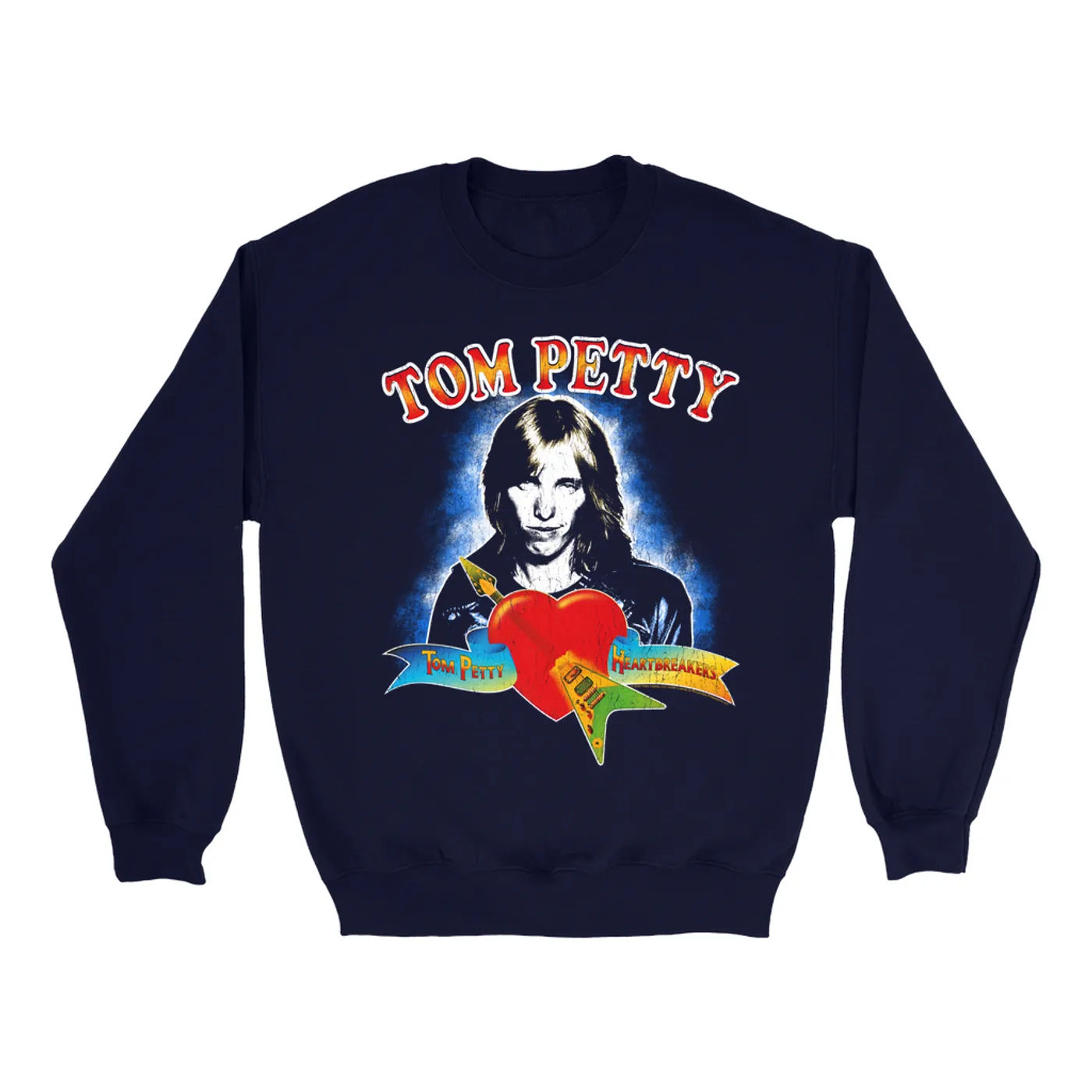 Tom Petty and the Heartbreakers Sweatshirt | First Album Design (Merchbar Exclusive) Tom Petty Sweatshirt