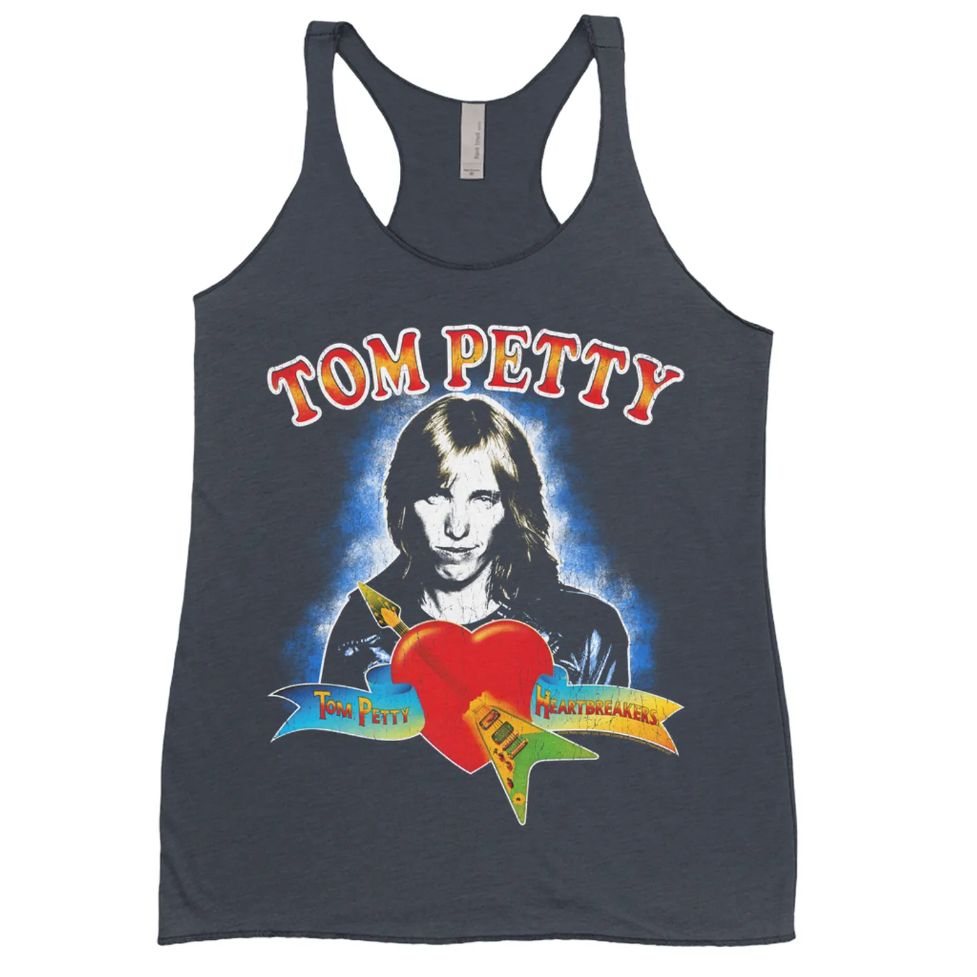 Tom Petty and the Heartbreakers Ladies' Tank Top | First Album Design (Merchbar Exclusive) Tom Petty Shirt
