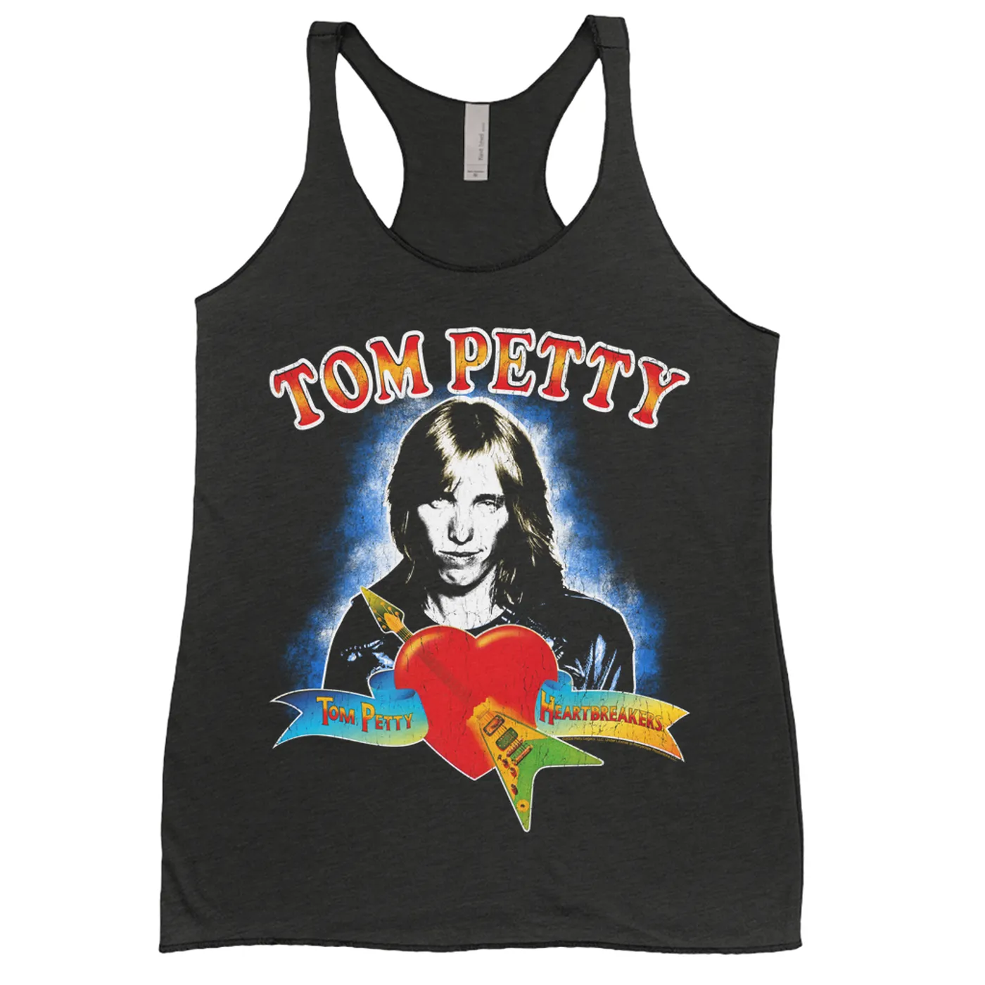 Tom Petty and the Heartbreakers Ladies' Tank Top | First Album Design (Merchbar Exclusive) Tom Petty Shirt