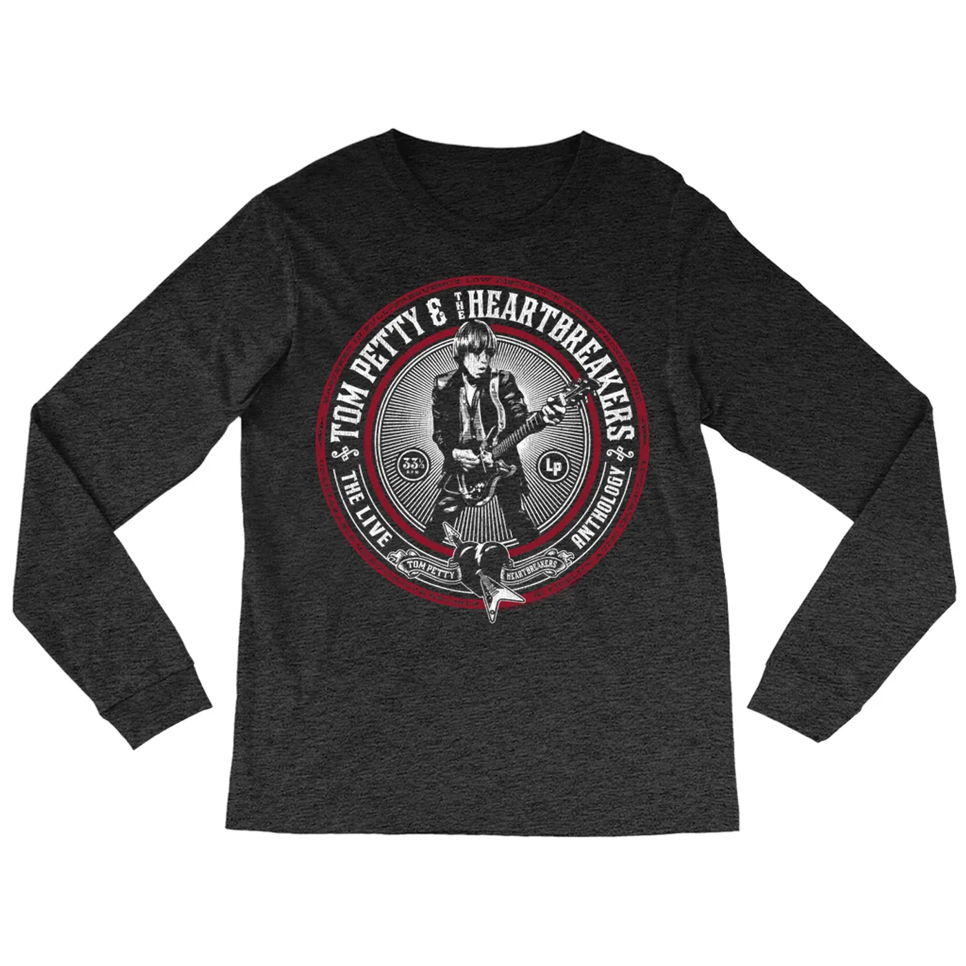 Tom Petty and the Heartbreakers Long Sleeve Shirt | Live Anthology Cover Tom Petty Shirt