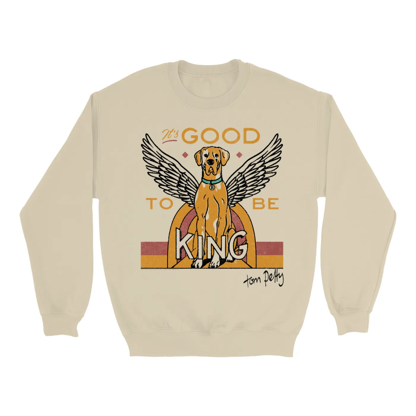 Tom Petty and the Heartbreakers Sweatshirt | Its Good to Be King Album Tom Petty Sweatshirt
