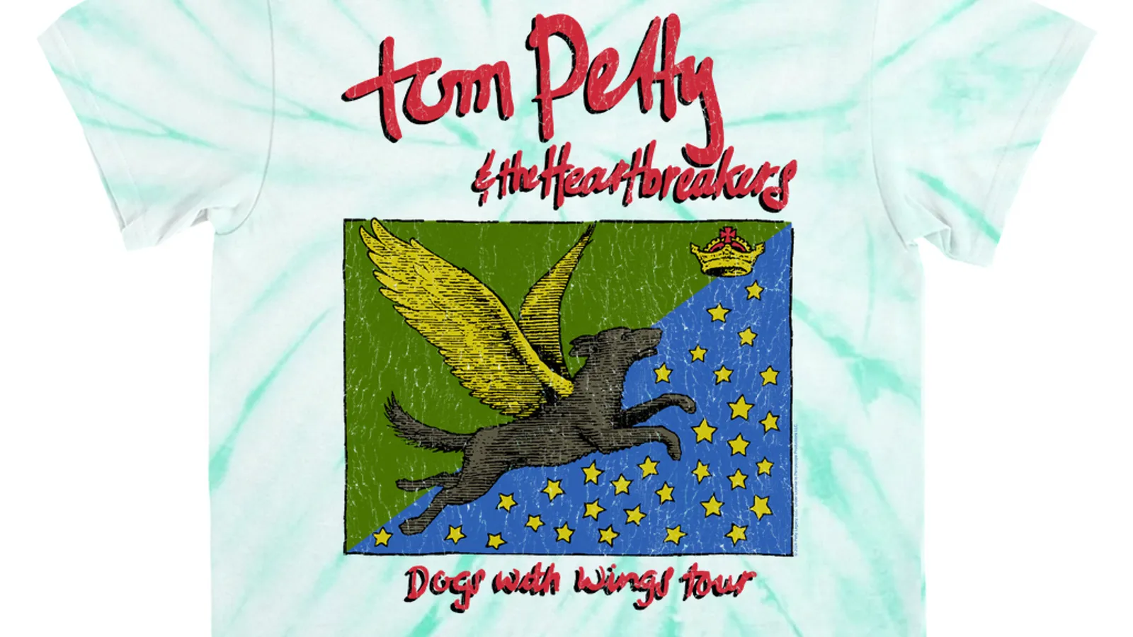 Tom Petty and the Heartbreakers T-Shirt | Dogs WIth Wings