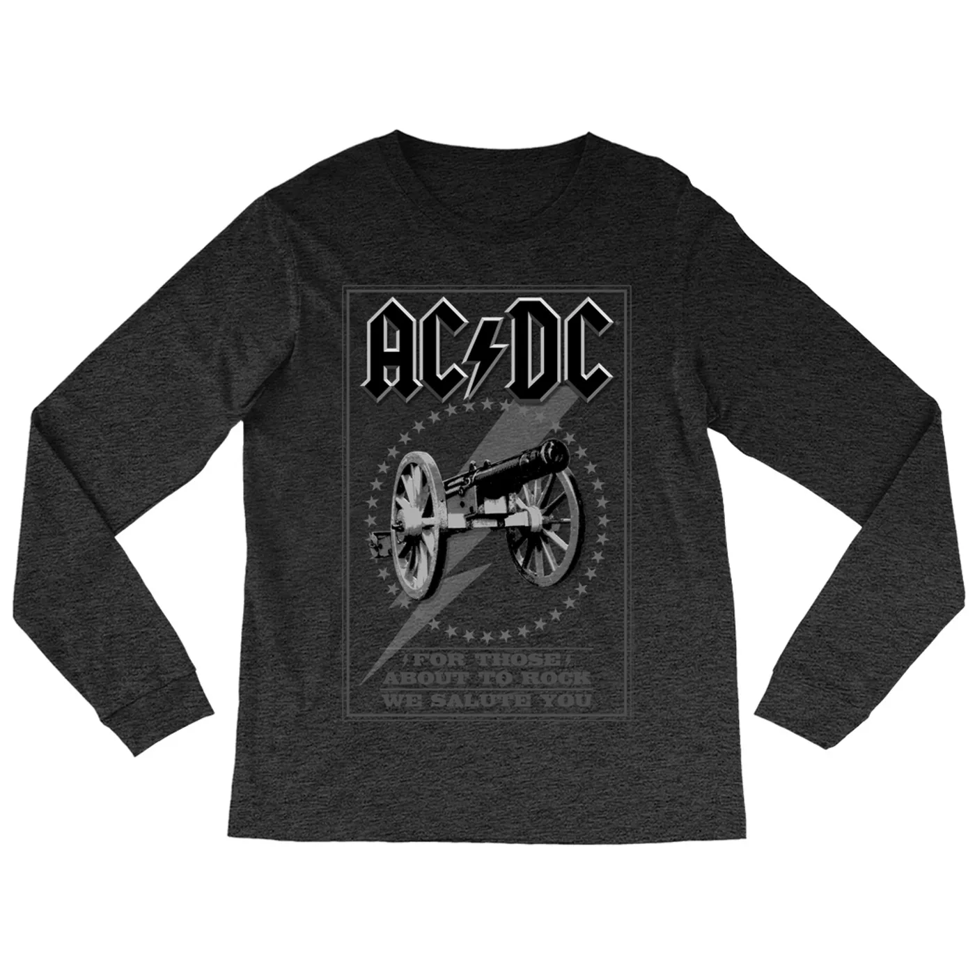 AC/DC Long Sleeve Shirt | For Those About To Rock Flyer ACDC Shirt