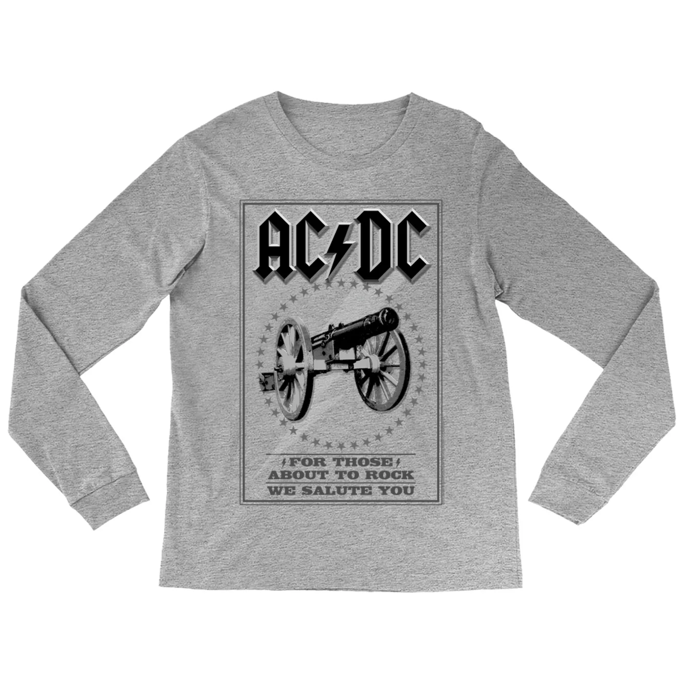 AC/DC Long Sleeve Shirt | For Those About To Rock Flyer ACDC Shirt