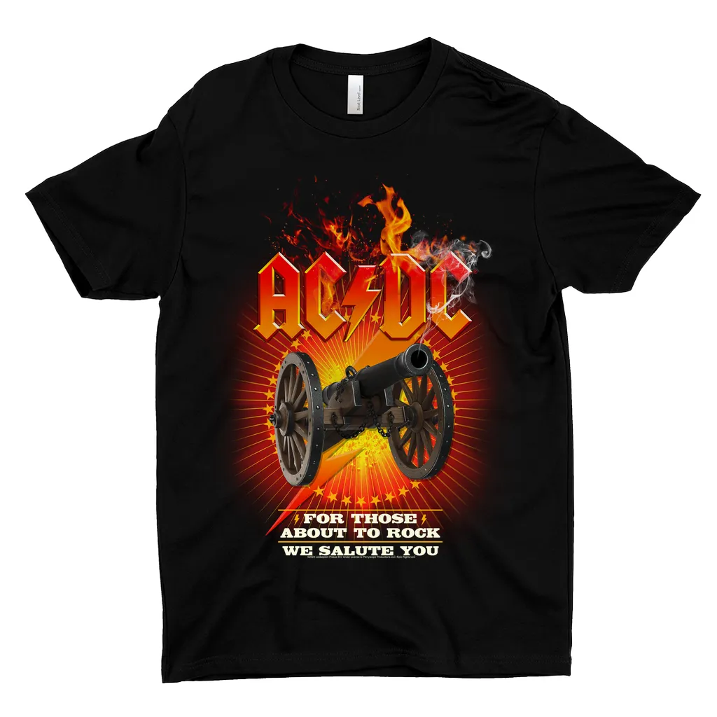 T-Shirt | In Flames For Those About To Rock Shirt