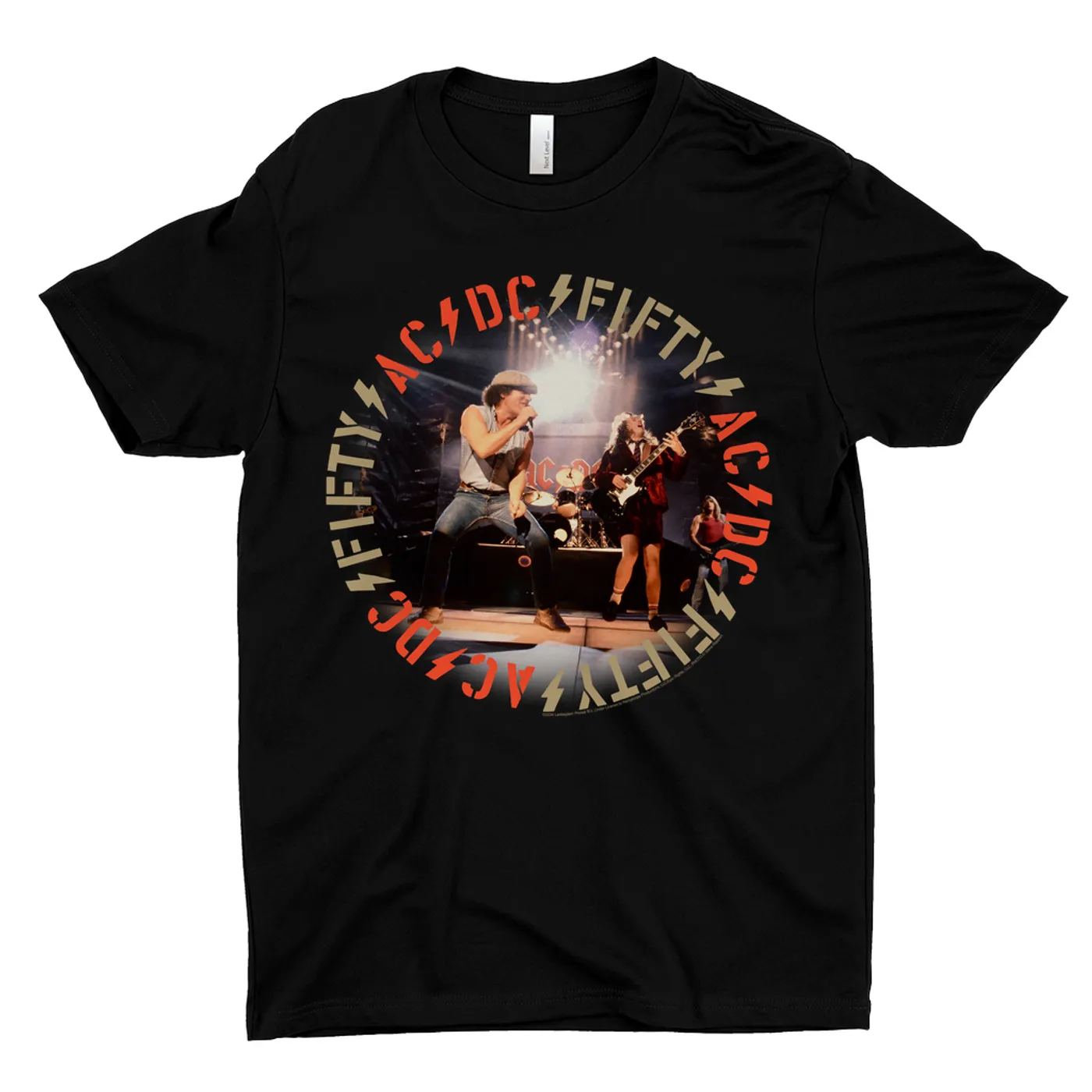 AC/DC T-Shirt | 50th Live Stage Performance ACDC Shirt