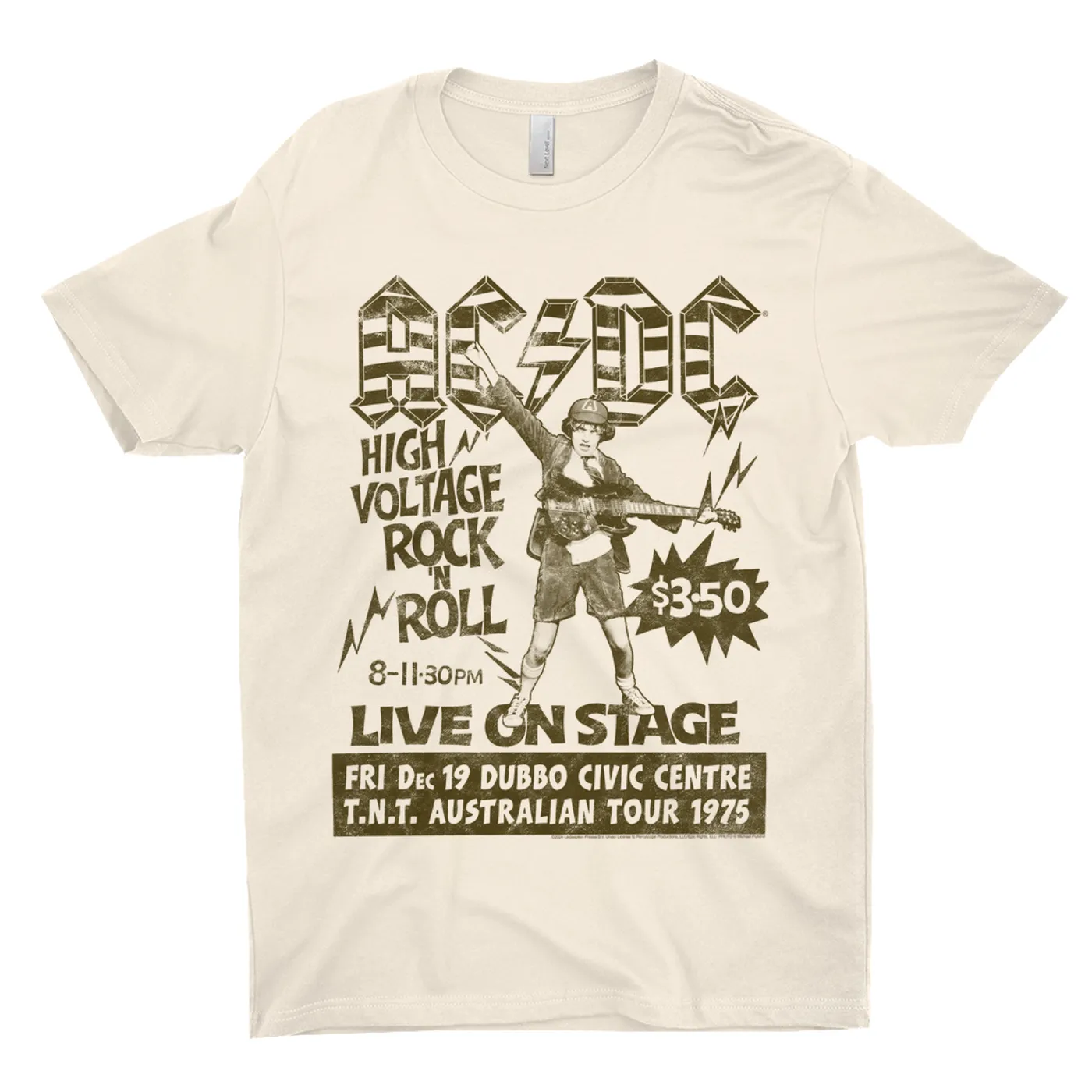 AC/DC T-Shirt | Live High Voltage Punk Rock (Merchbar Exclusive) ACDC Shirt