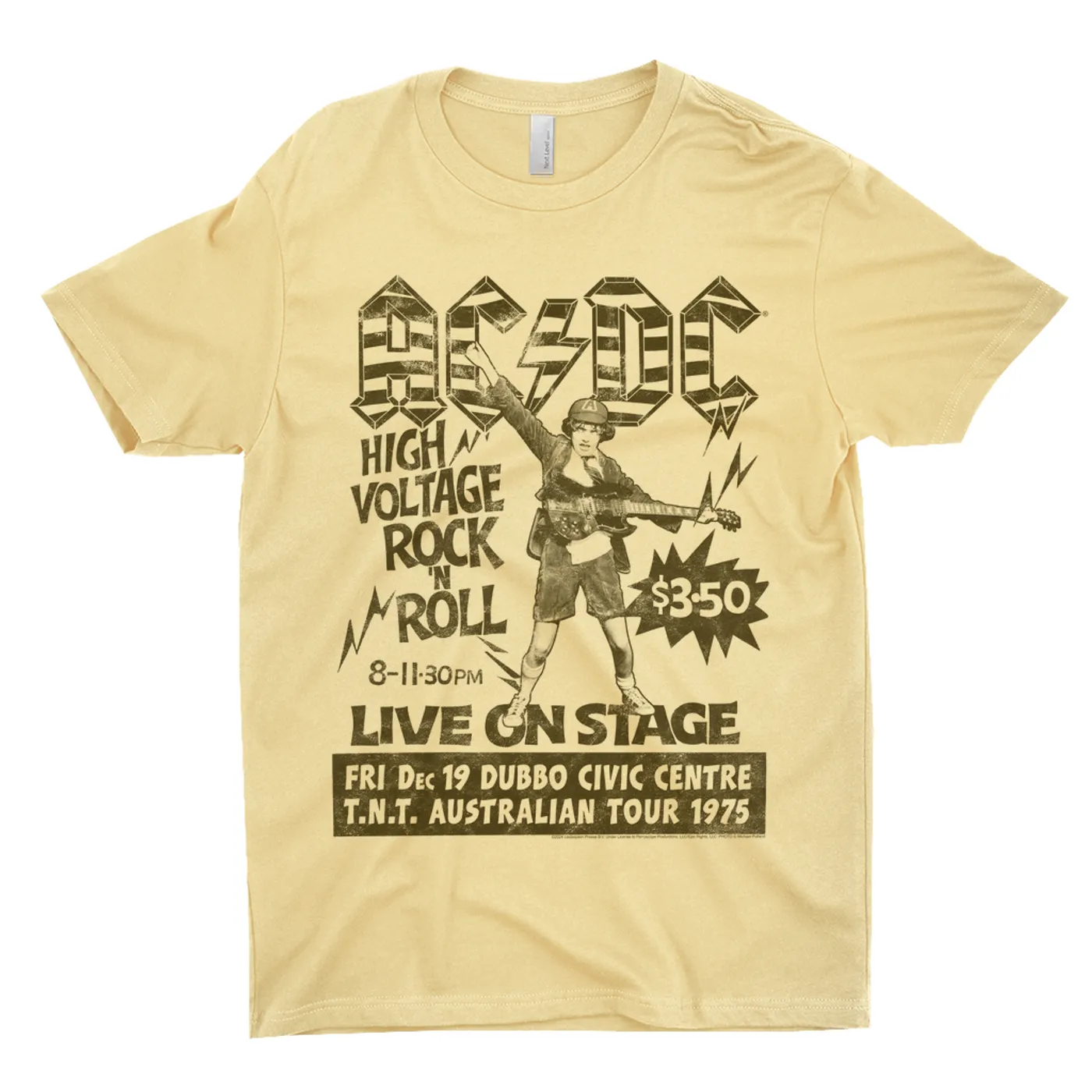 AC/DC T-Shirt | Live High Voltage Punk Rock (Merchbar Exclusive) ACDC Shirt