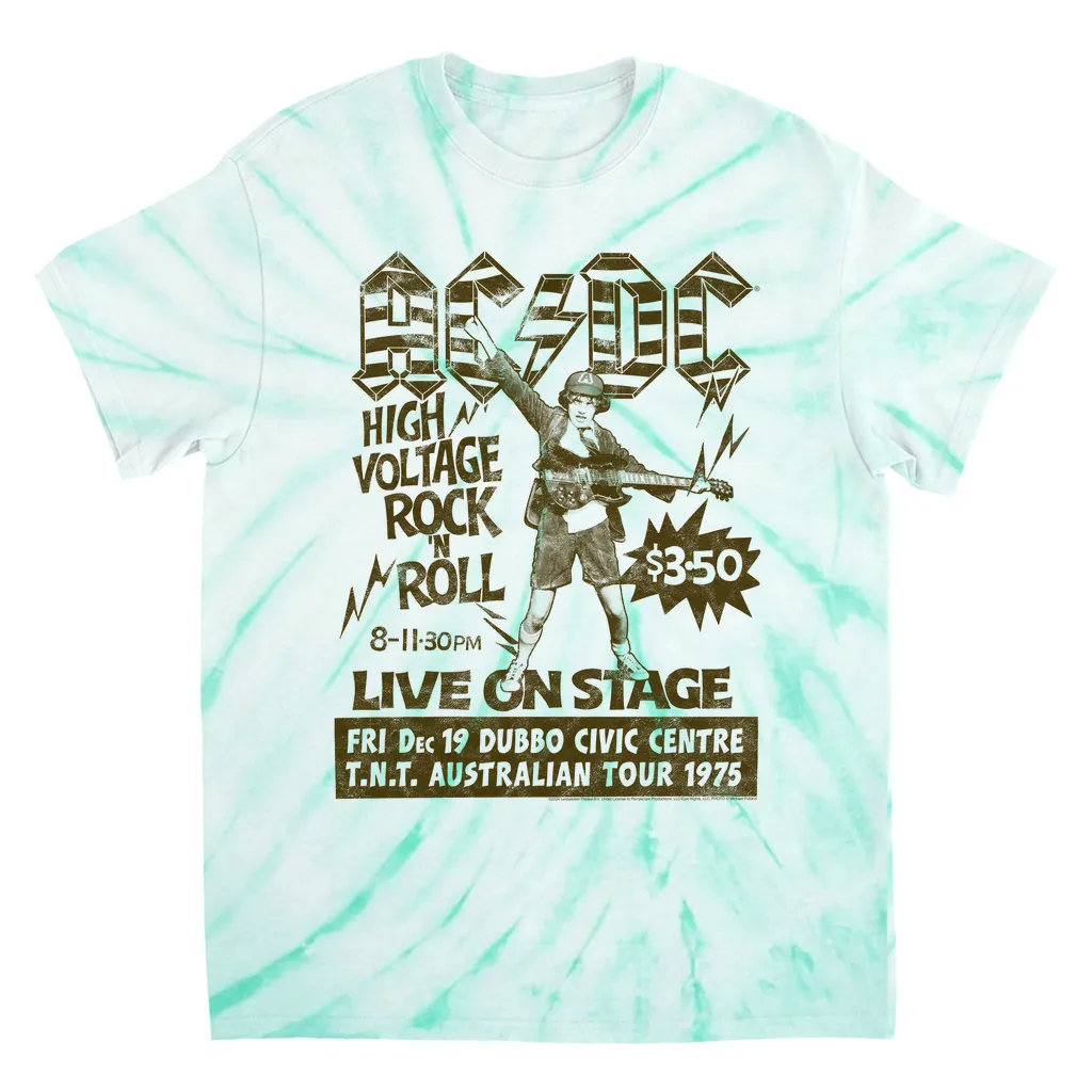 T-Shirt | Live High Voltage Punk Rock (Equineop Exclusive) Tie Dye Shirt