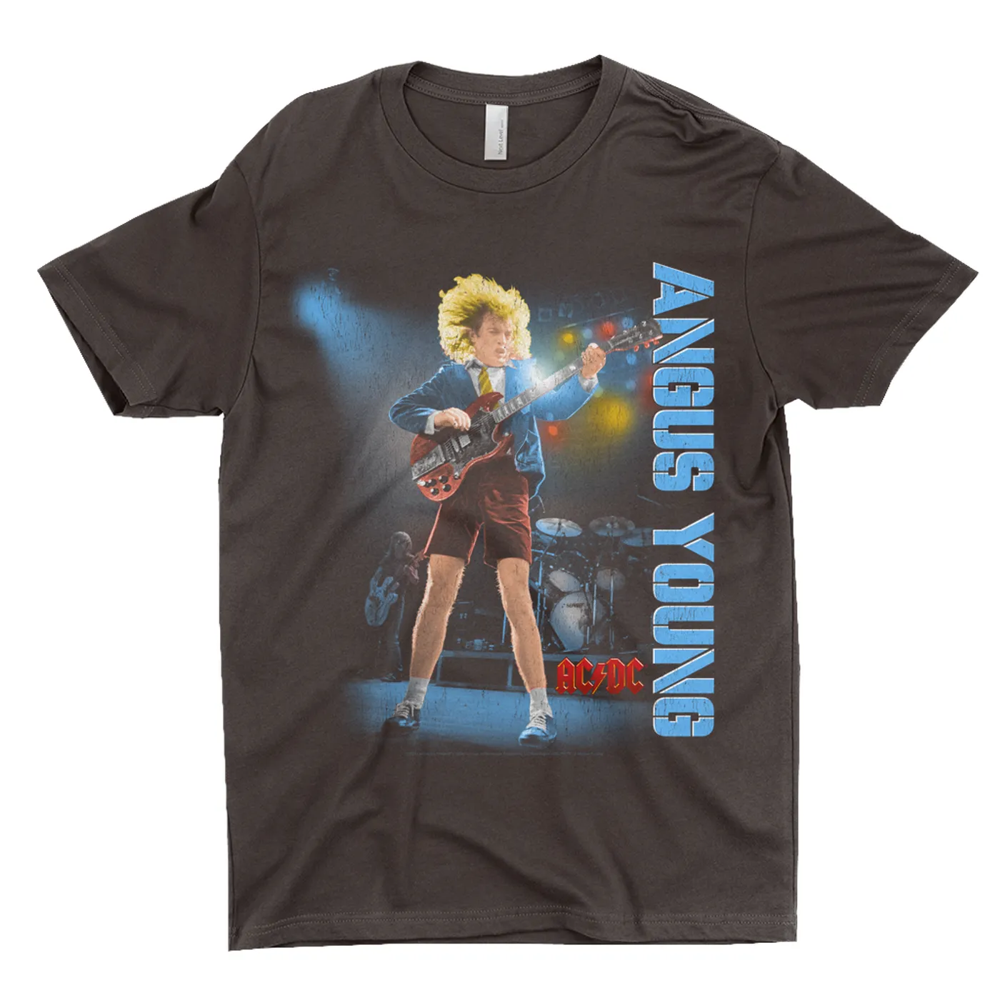 AC/DC T-Shirt | Angus Young Guitar Solo Distressed (Merchbar Exclusive) ACDC Shirt