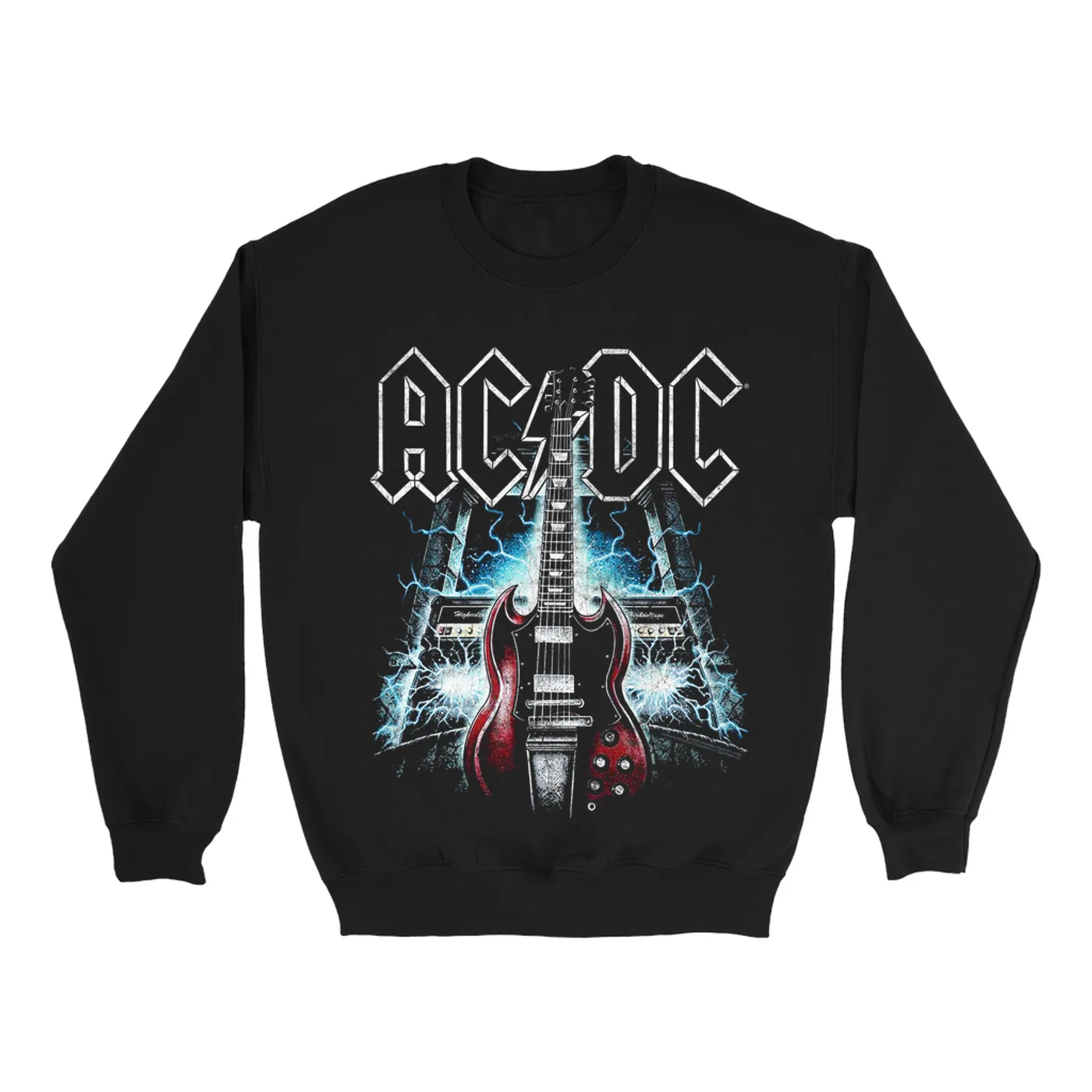 AC/DC Sweatshirt | Electrified Guitars And Amps ACDC Sweatshirt