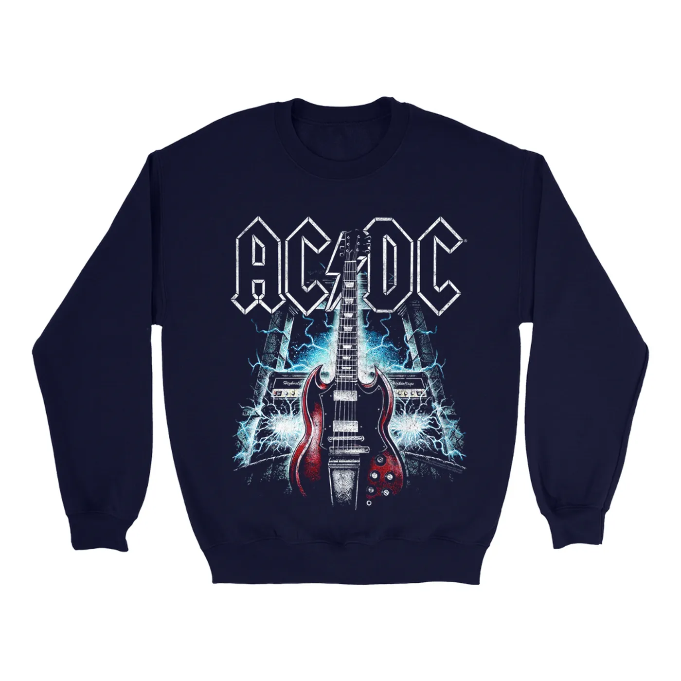 AC/DC Sweatshirt | Electrified Guitars And Amps ACDC Sweatshirt