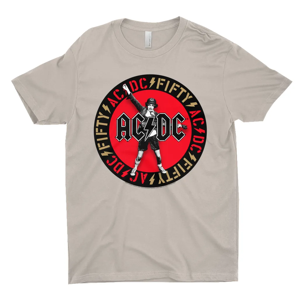 T-Shirt | 50th Anniversary Red Black Circle Logo Shirt