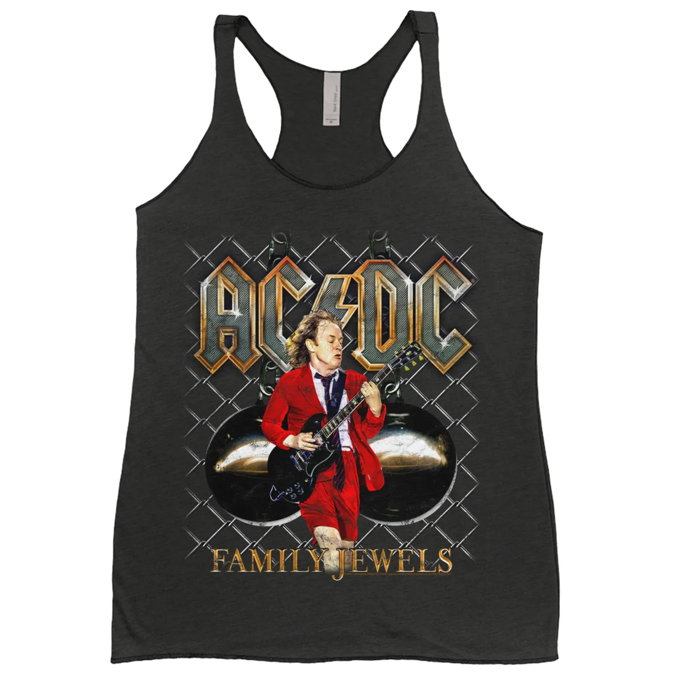 AC/DC Ladies' Tank Top | Angus Family Jewels (Merchbar Exclusive) ACDC Shirt