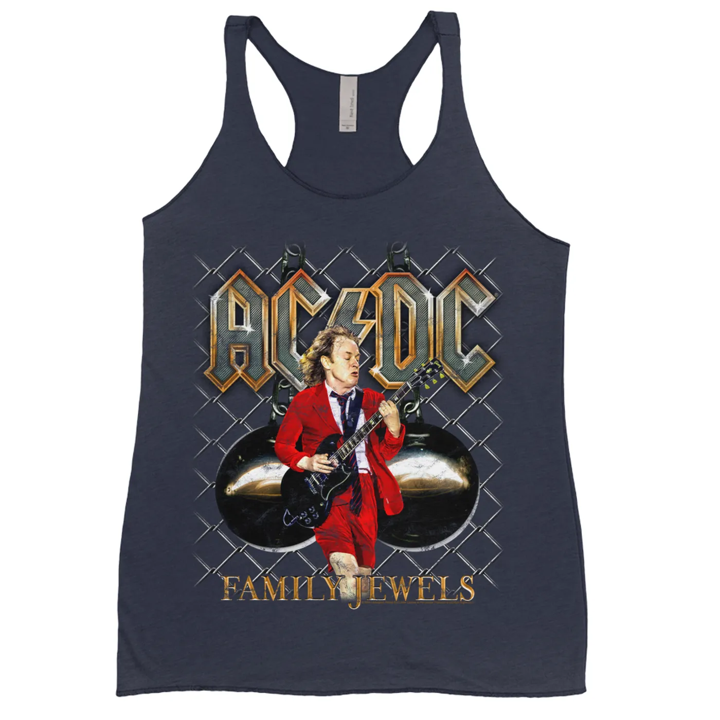 AC/DC Ladies' Tank Top | Angus Family Jewels (Merchbar Exclusive) ACDC Shirt