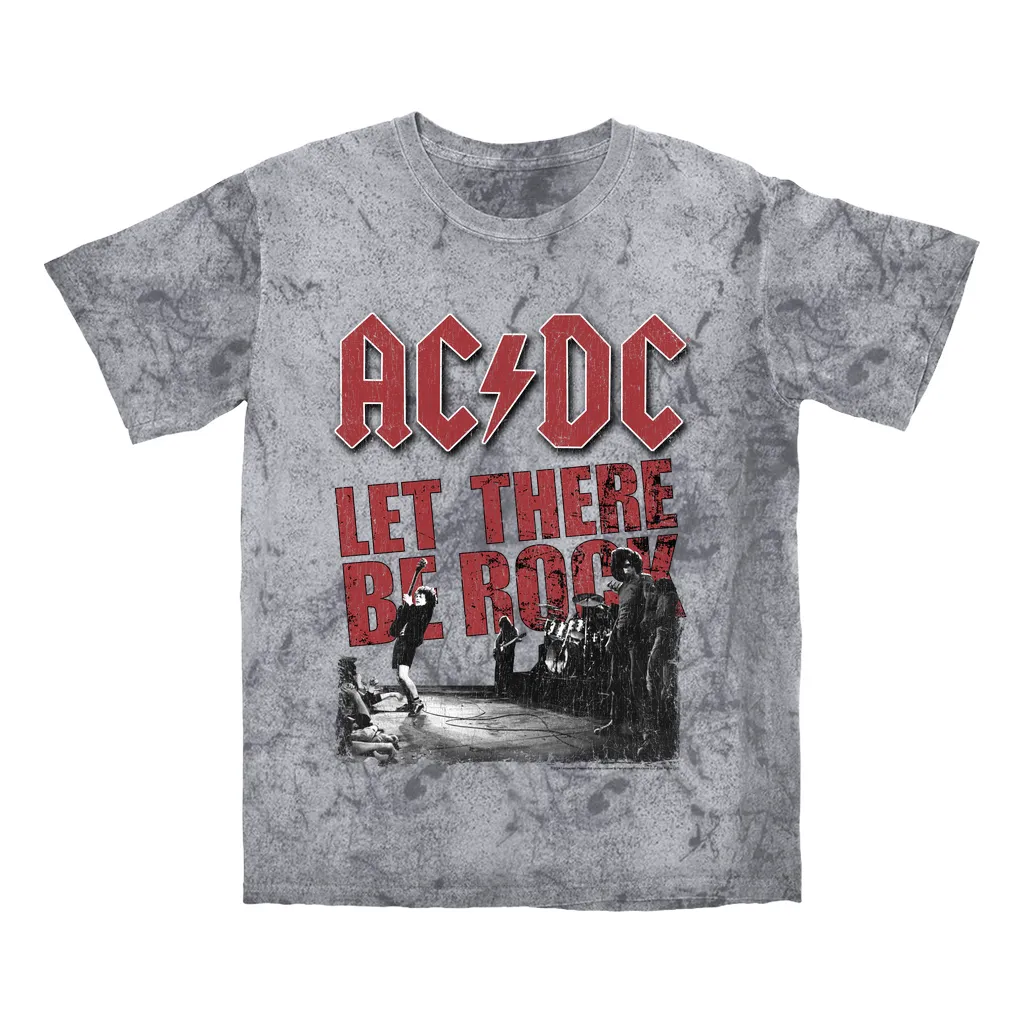 T-shirt | Let There Be Rock Stage Performance Distressed Color Blast Shirt