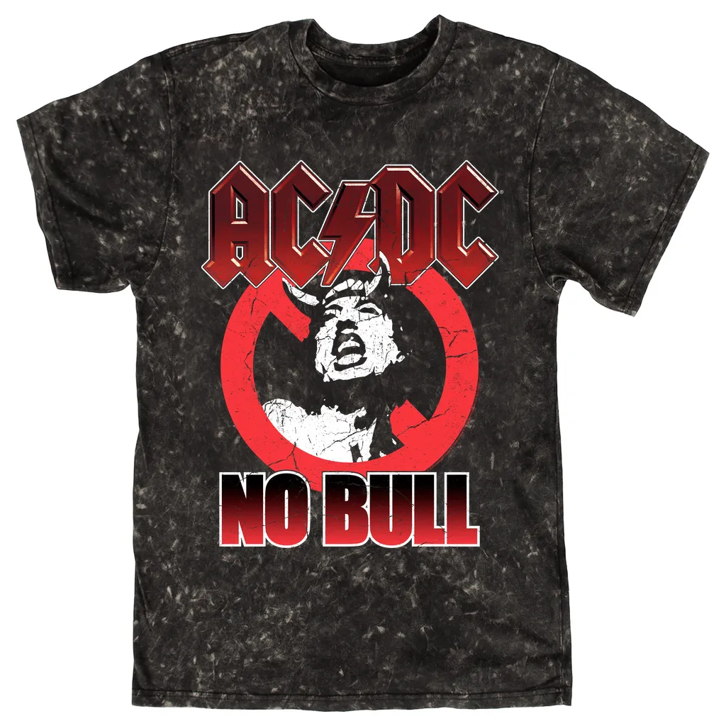 T-shirt | No Bull Allowed Distressed Mineral Wash Shirt
