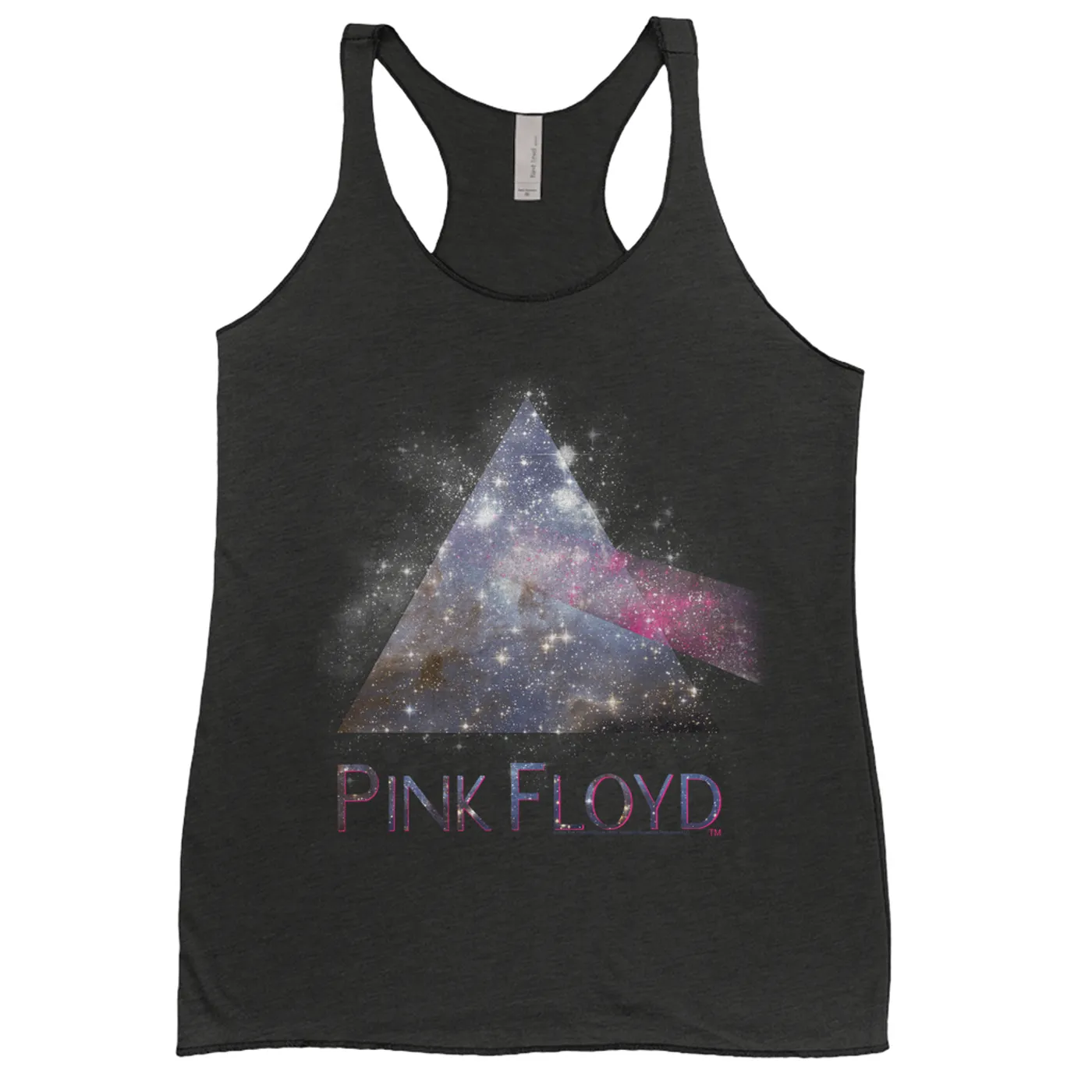 Pink Floyd Ladies' Tank Top | Galaxy Of Stars Prism Image Pink Floyd Shirt