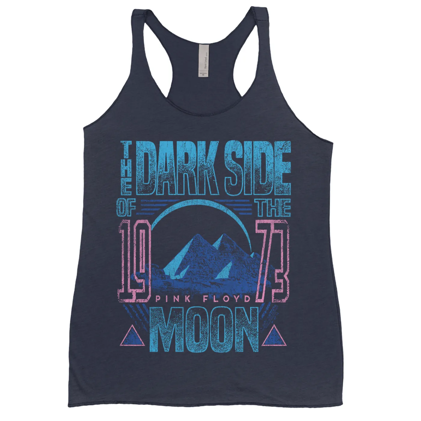 Pink Floyd Ladies' Tank Top | Pyramid Poster The Dark Side Of The Moon 1973 Pink Floyd Shirt