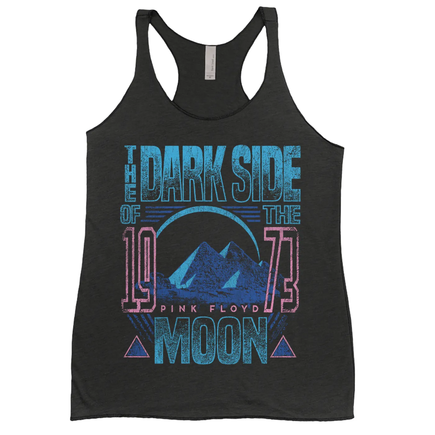 Pink Floyd Ladies' Tank Top | Pyramid Poster The Dark Side Of The Moon 1973 Pink Floyd Shirt