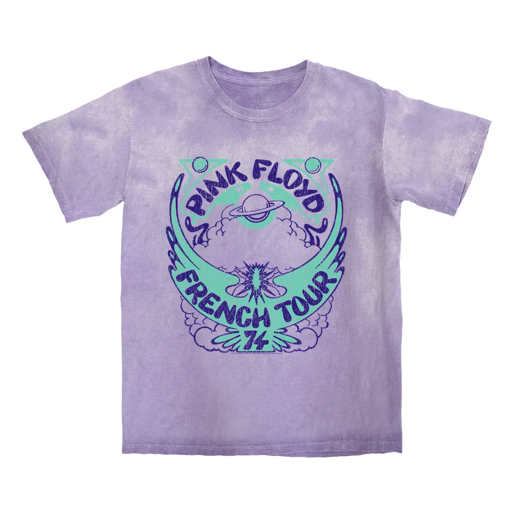 T-shirt | French Tour 1974 Distressed Color Blast Shirt