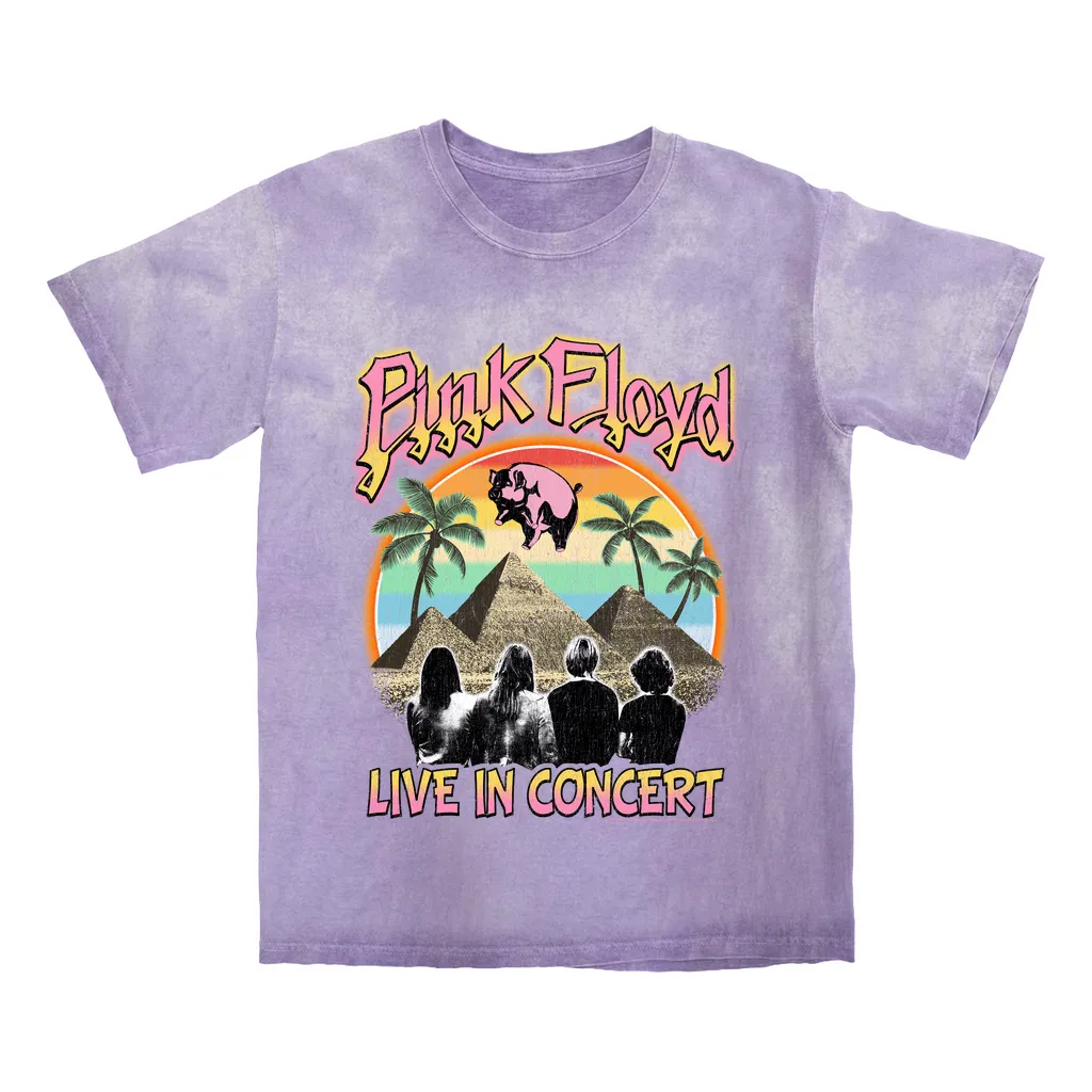 T-shirt | Tropical Dark Side Pyramid Live In Concert (Equineop Exclusive) Color Blast Shirt