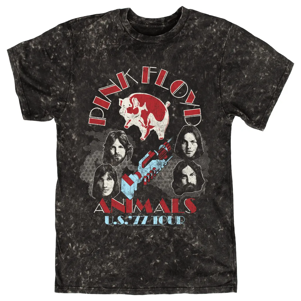 T-shirt | U.S. Tour 1977 Classic Retro Mineral Wash Shirt