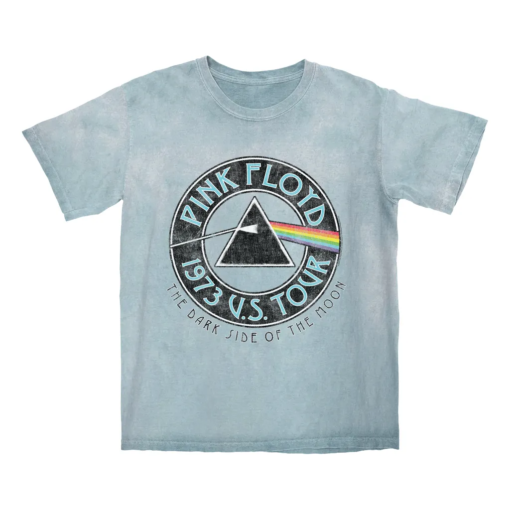 T-shirt | DSOTM 1973 Tour Sticker Distressed Color Blast Shirt