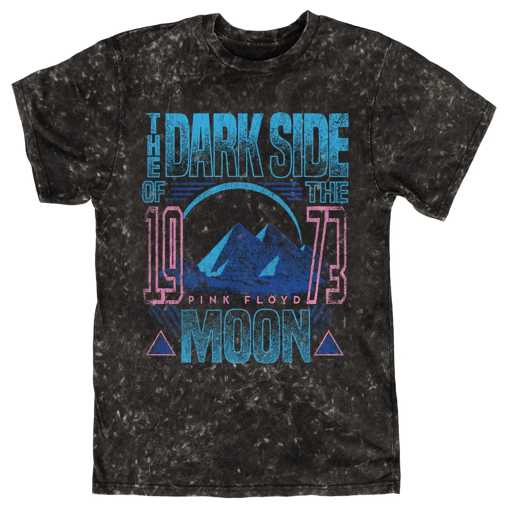 T-shirt | Pyramid Poster The Dark Side Of The Moon 1973 Mineral Wash Shirt