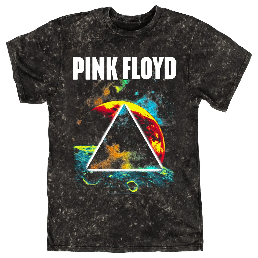 T-shirt | Multi-Colored Dark Side Of The Moon Galaxy (Equineop Exclusive) Mineral Wash Shirt