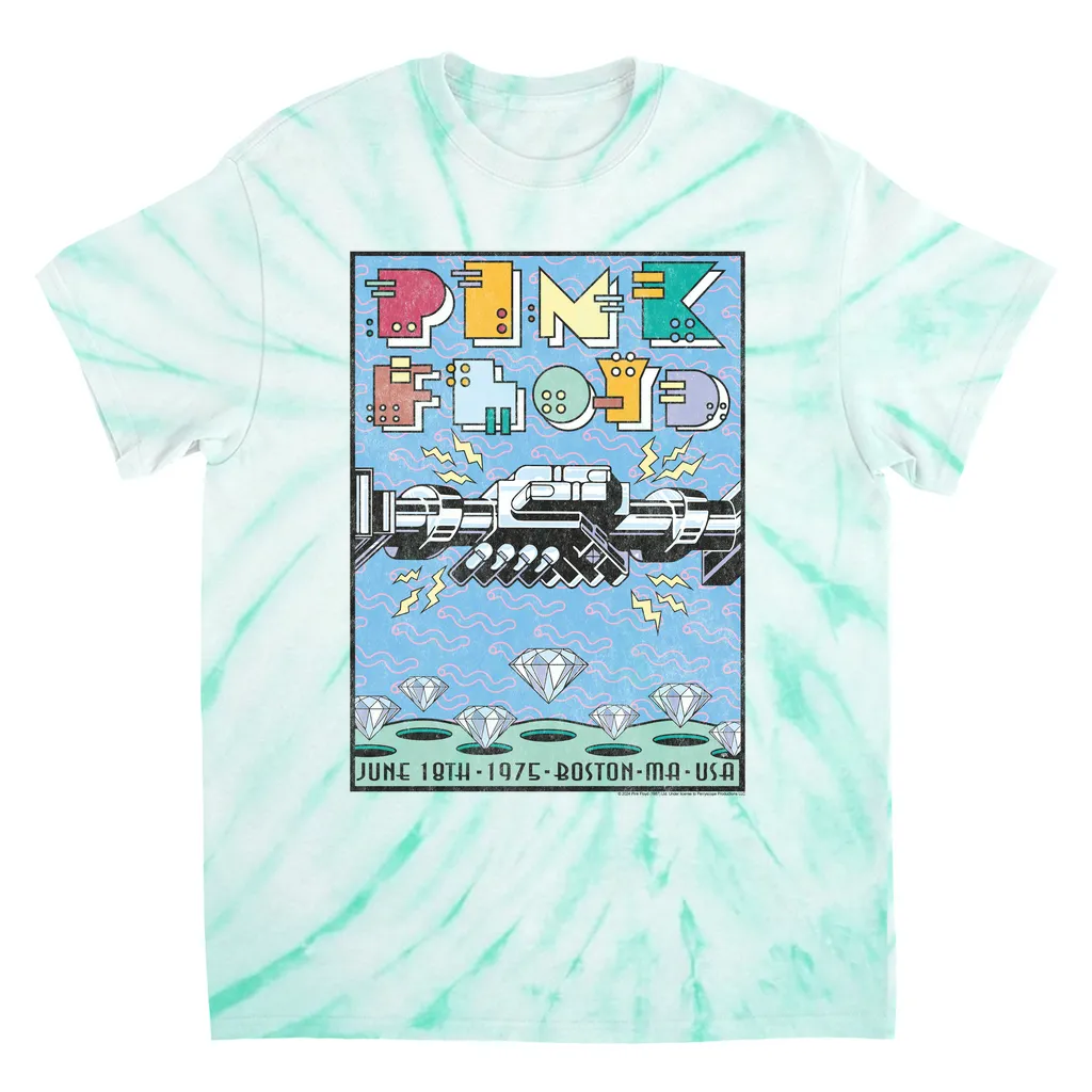 T-Shirt | Kozik 1975 Concert Poster Tie Dye Shirt