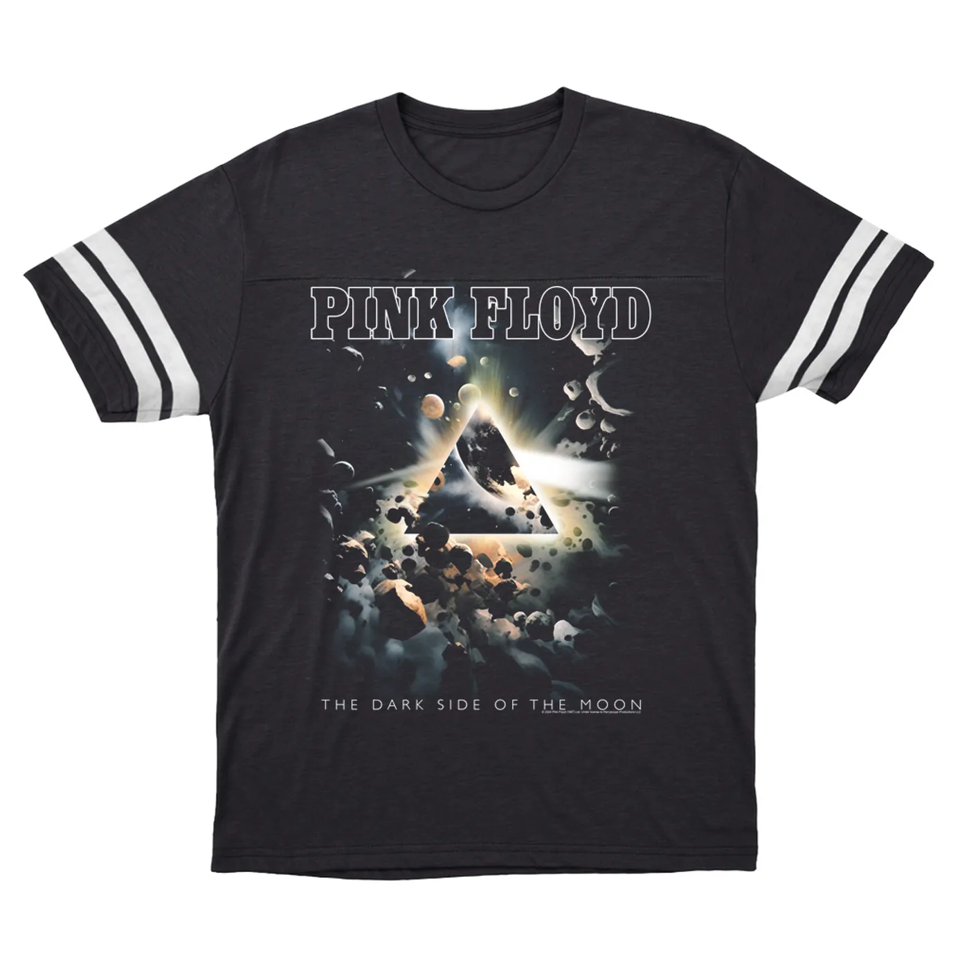 Pink Floyd T-Shirt | Orbit Burst Dark Side Of The Moon (Merchbar Exclusive) Pink Floyd Football Shirt