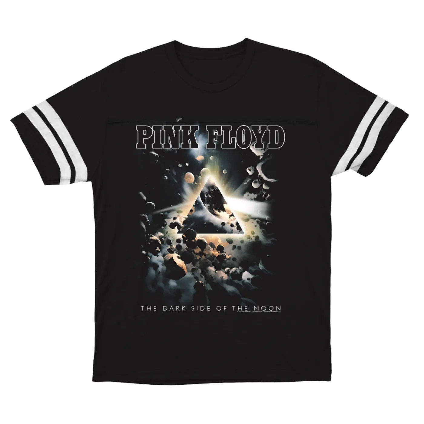 Pink Floyd T-Shirt | Orbit Burst Dark Side Of The Moon (Merchbar Exclusive) Pink Floyd Football Shirt