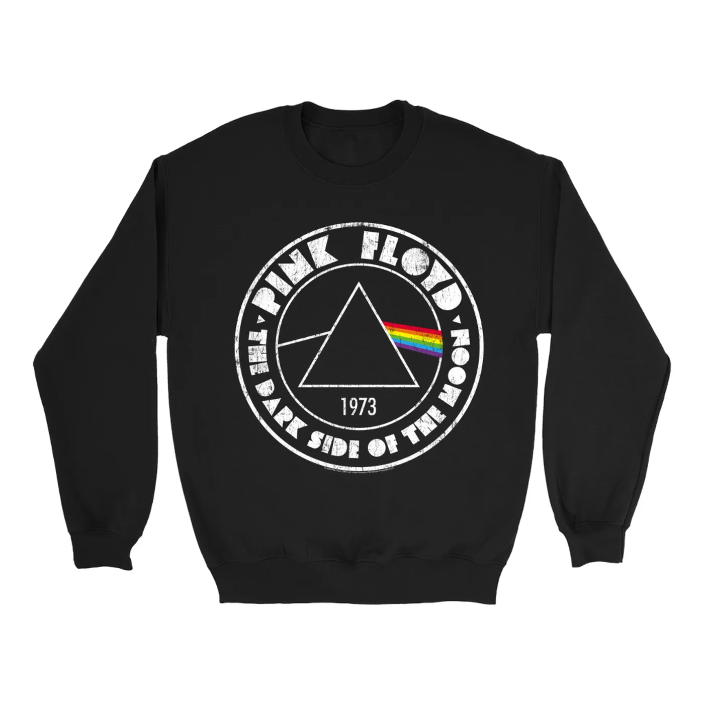 Pink Floyd Sweatshirt | 1973 The Dark Side Of The Moon Sticker Pink Floyd Sweatshirt