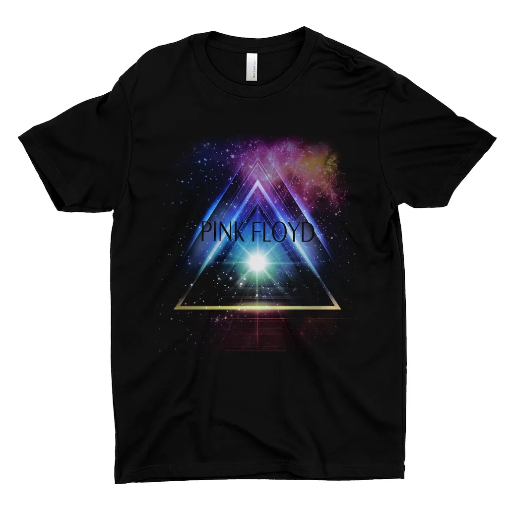 T-Shirt | Reflective Colorful Orbit Prism Dark Shirt